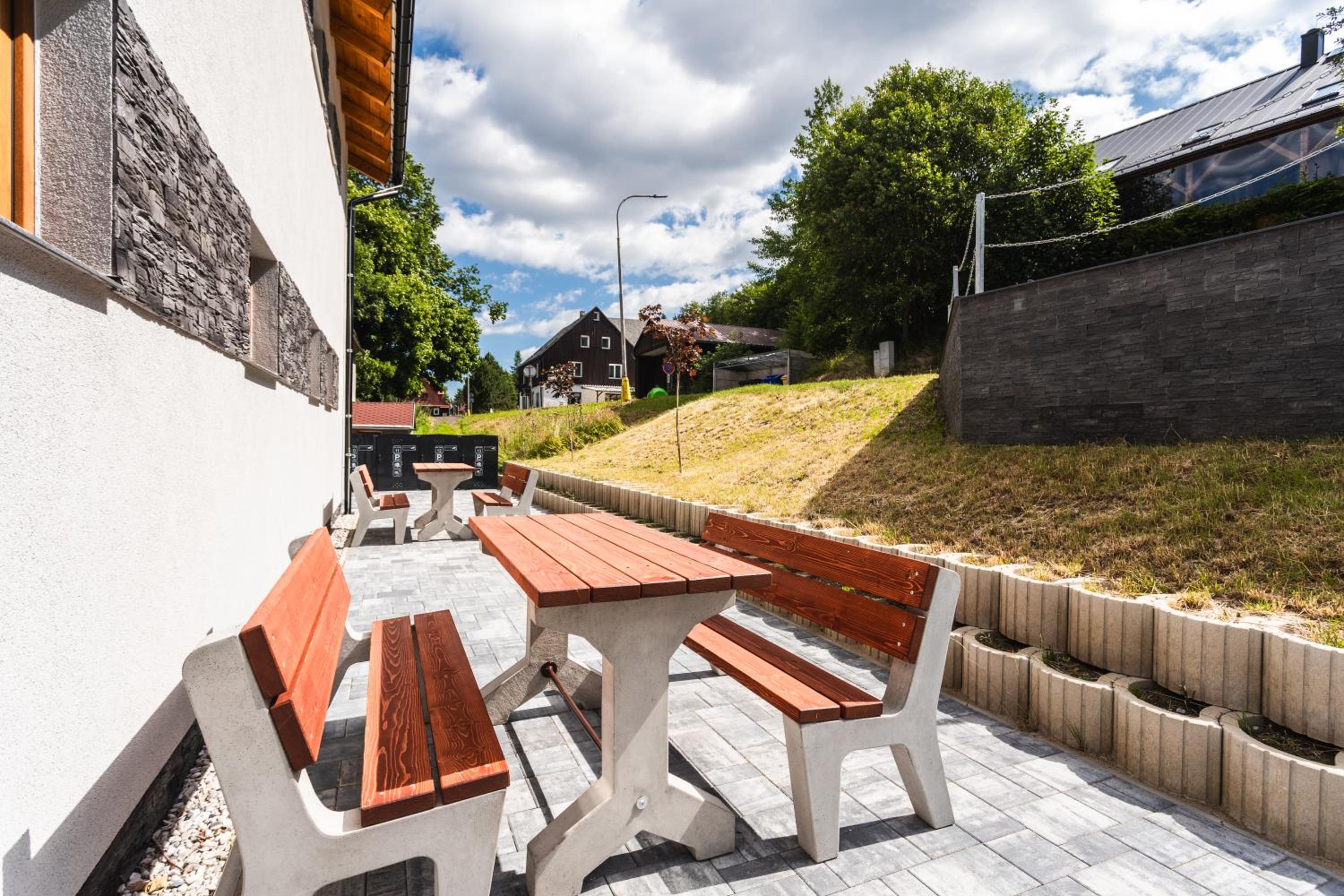 Krušné Apartmány - bike friendly