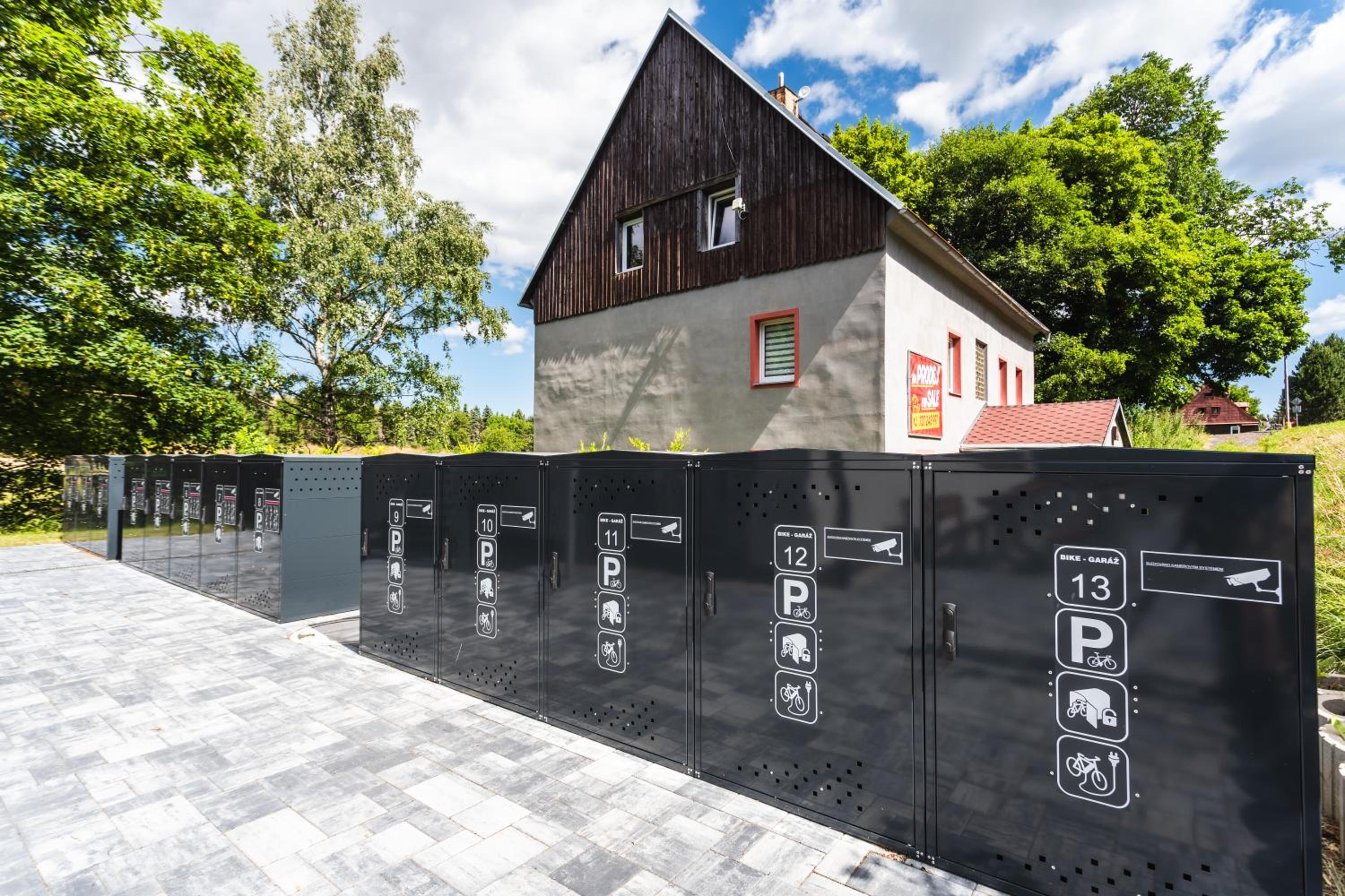 Krušné Apartmány - bike friendly