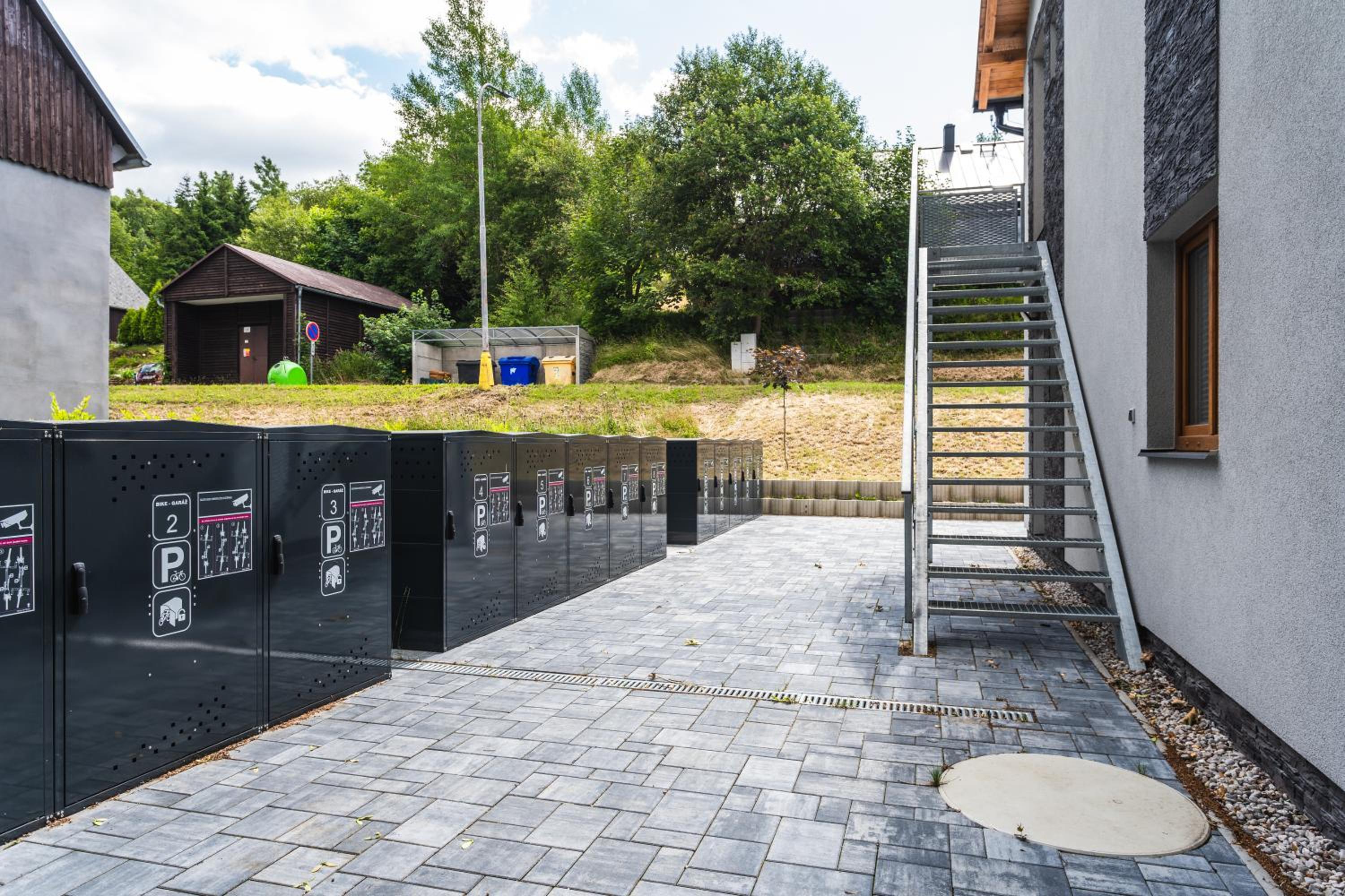 Krušné Apartmány - bike friendly