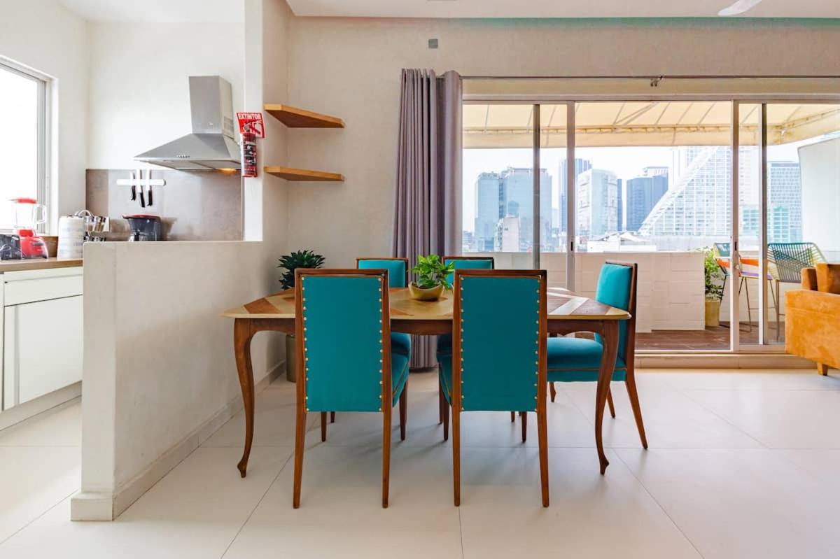 Dpto Penthouse , Reforma, Juarez / 2 Rooms — Mexico City