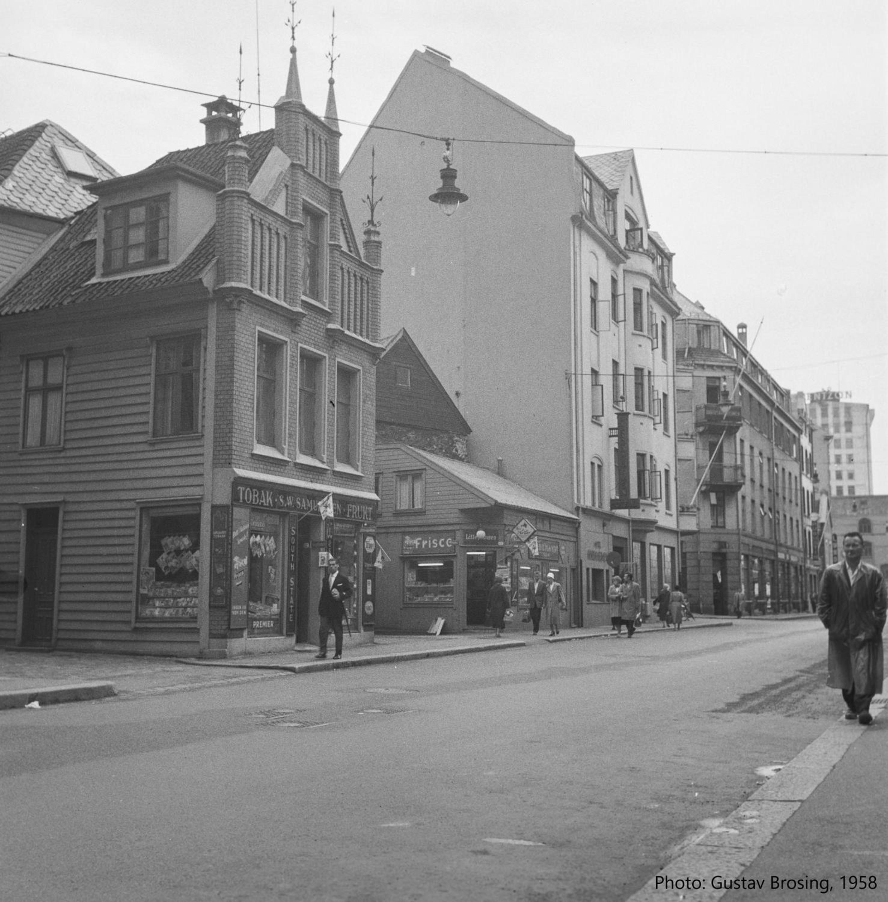 Live in historic building - View to Bryggen view 5