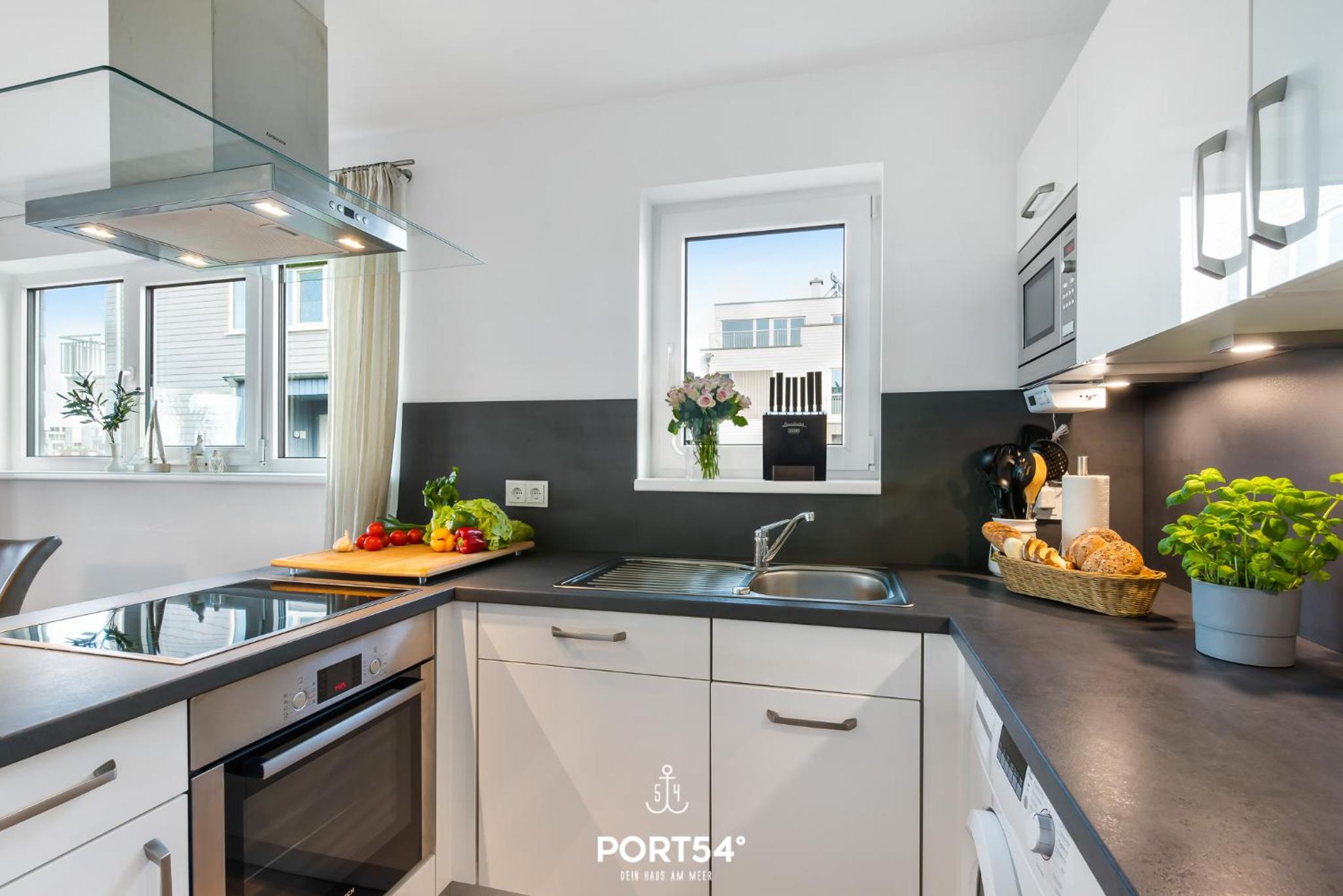 Maison de la mer en Olpenitz — kitchen