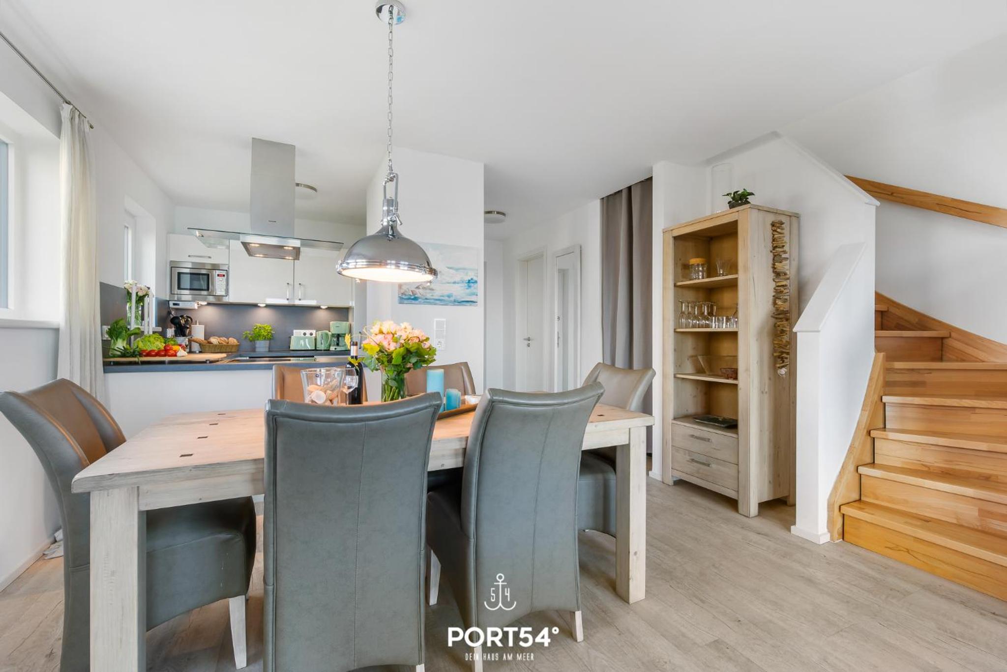 Maison de la mer en Olpenitz — kitchen