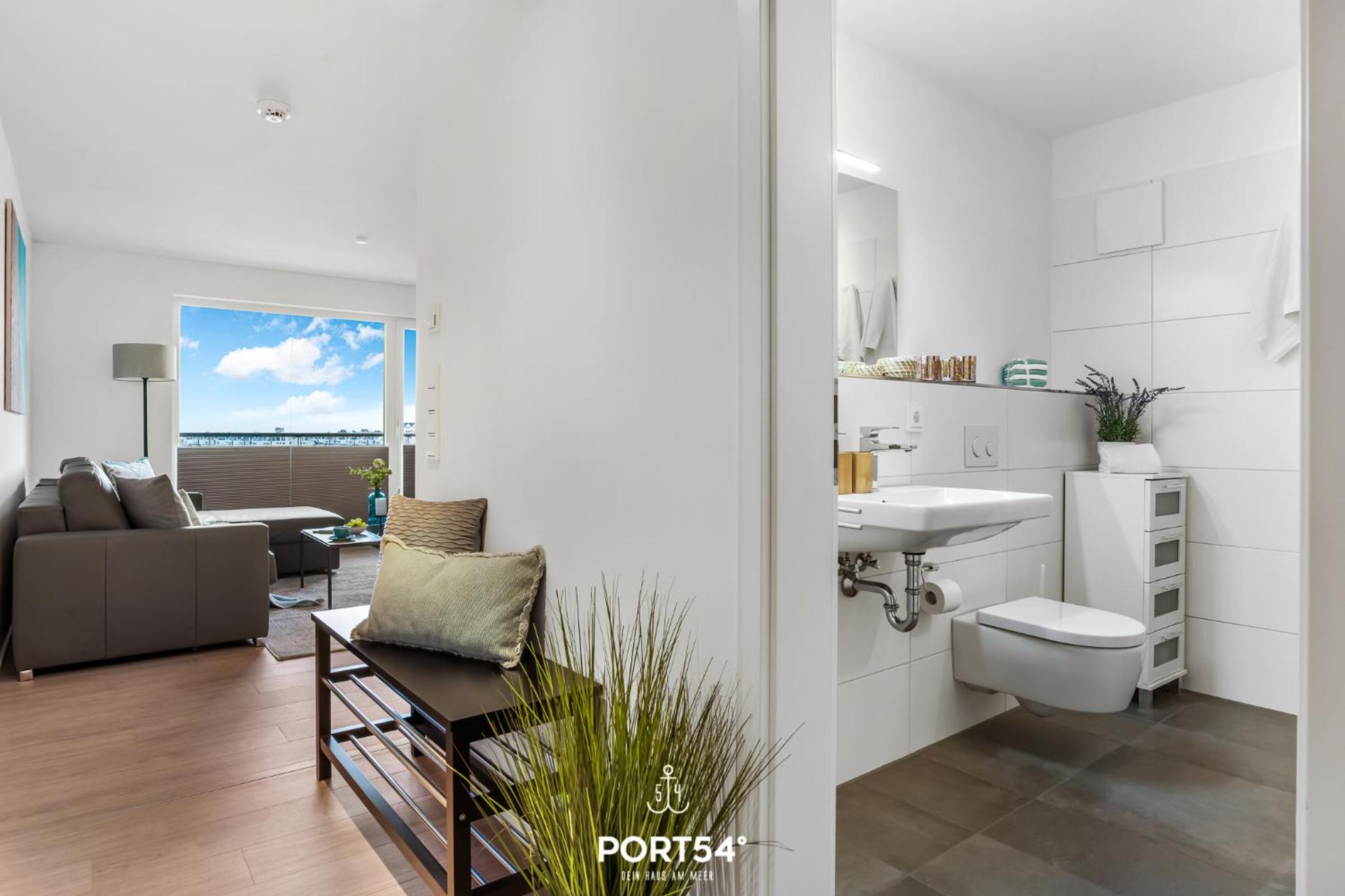 Hafenflair 1 en Olpenitz — bathroom