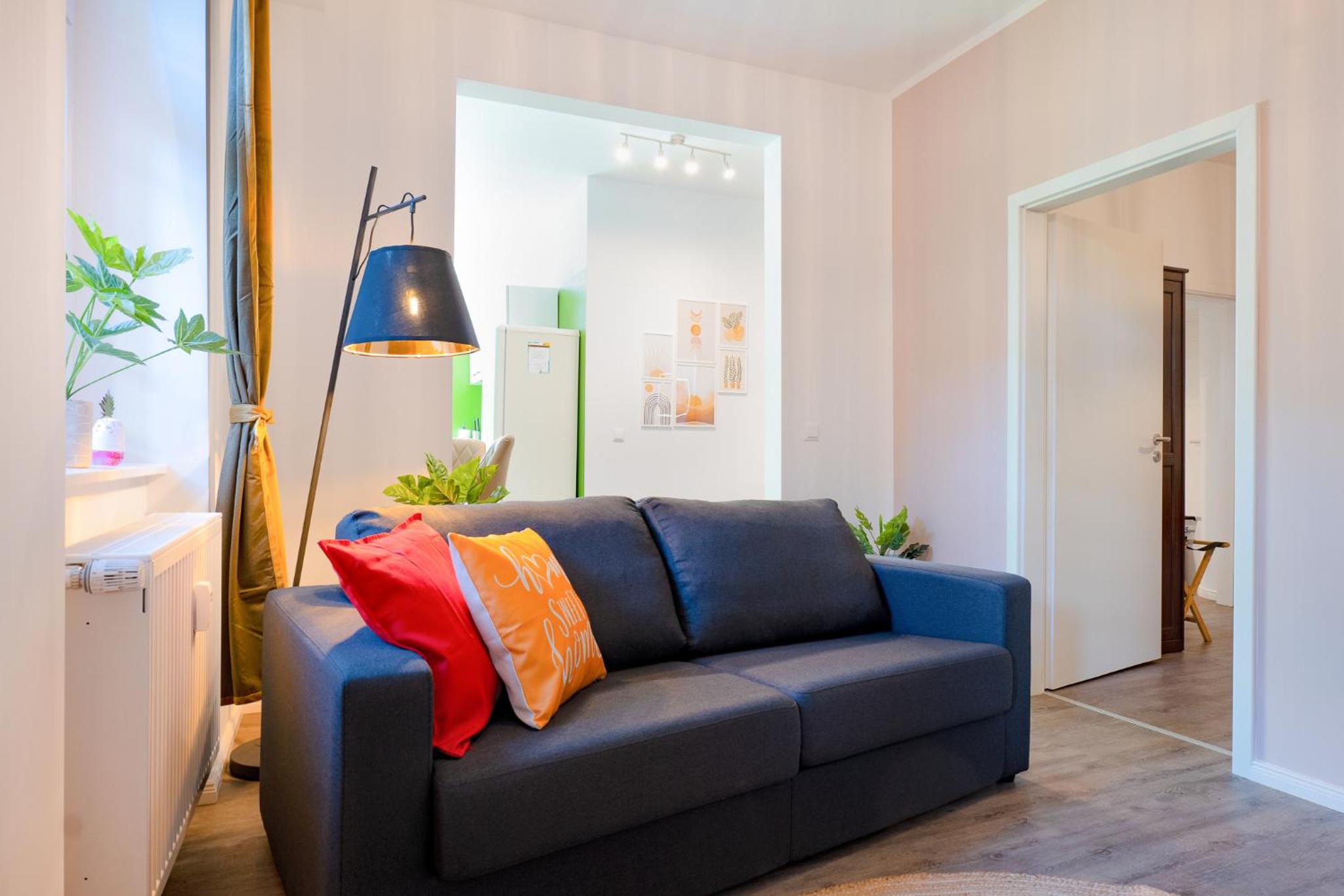 Blue Chili 32 - Stadtwohnung für 3 modern zentral Karlshorst Wlan