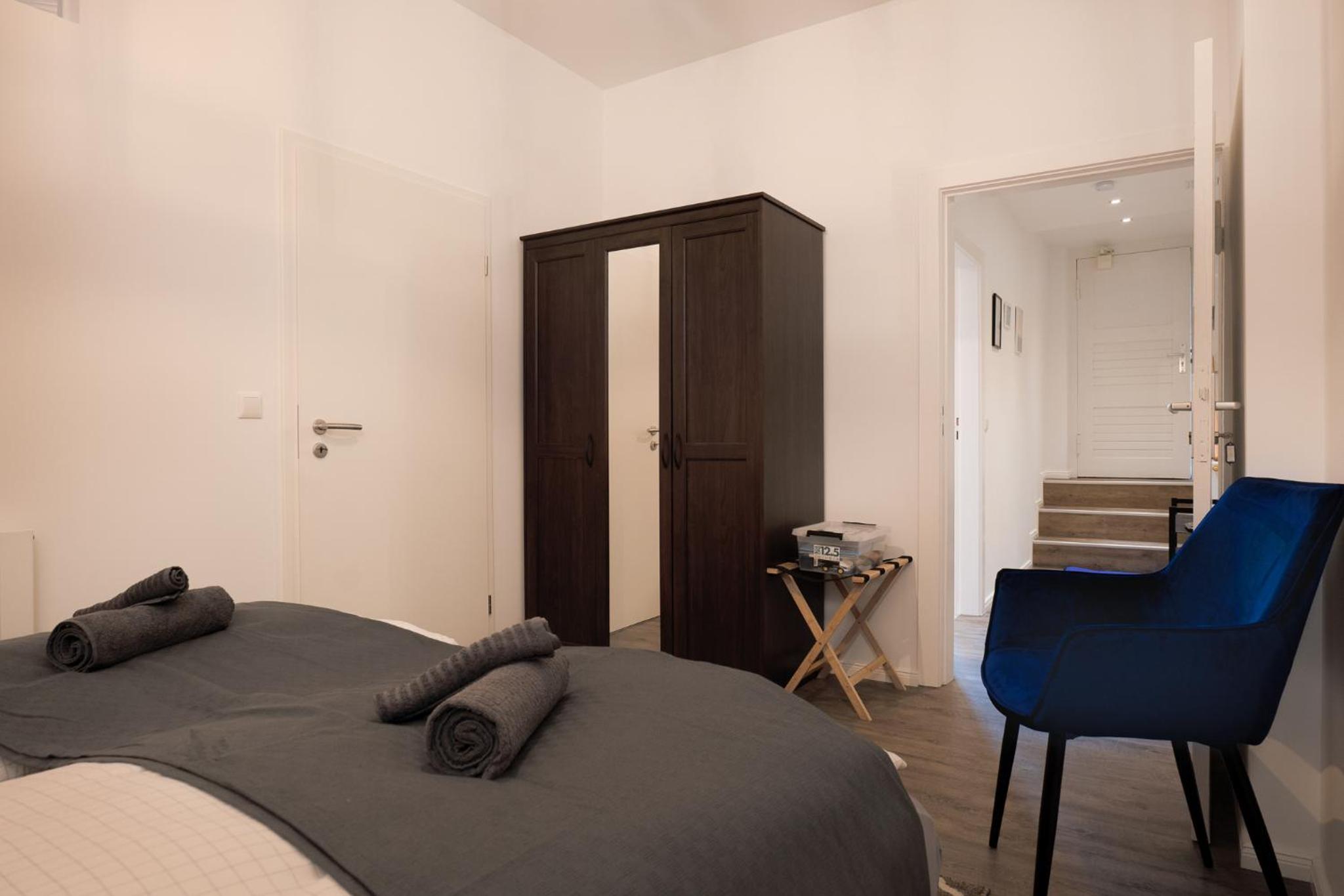 Blue Chili 32 - Stadtwohnung für 3 modern zentral Karlshorst Wlan