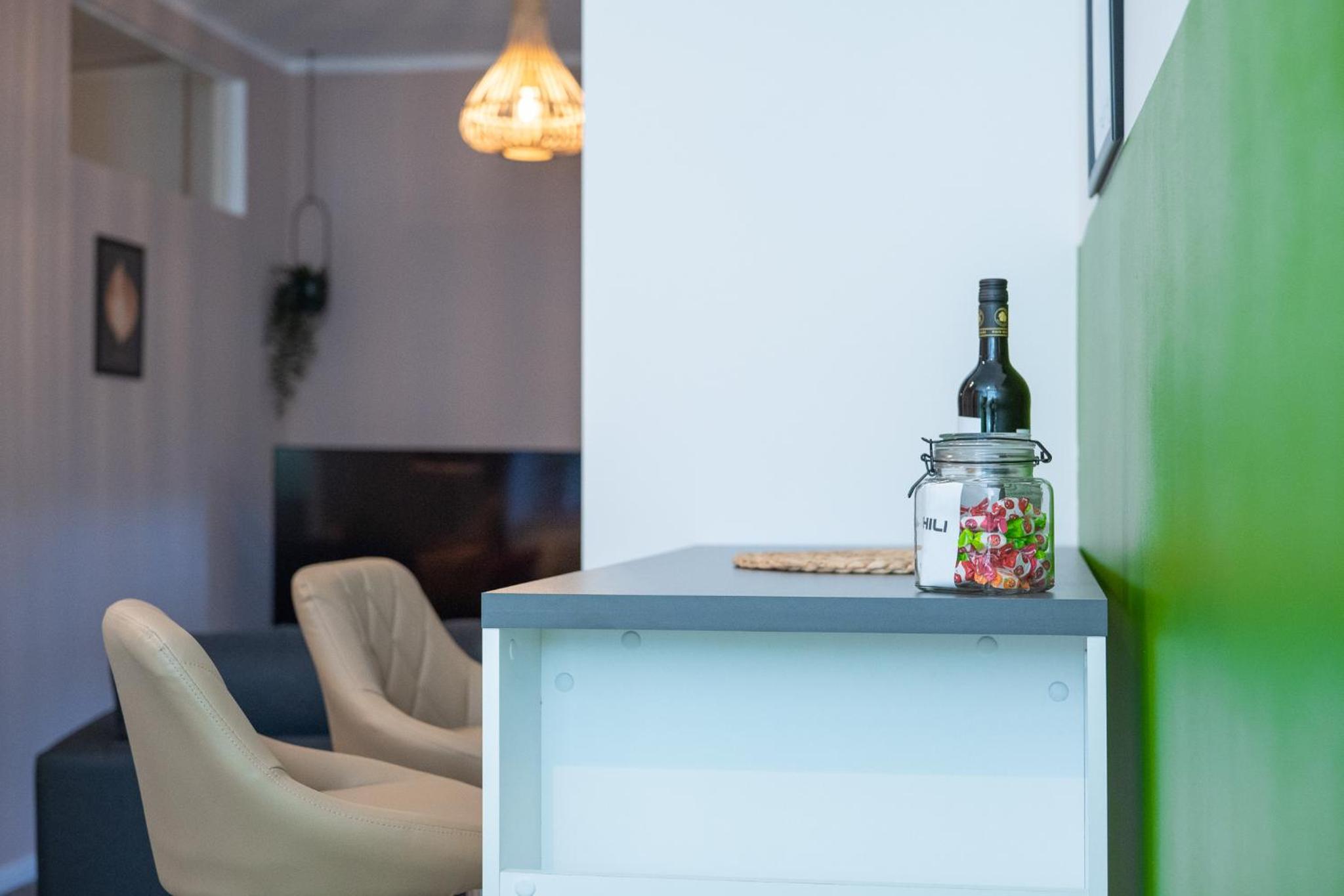 Blue Chili 32 - Stadtwohnung für 3 modern zentral Karlshorst Wlan