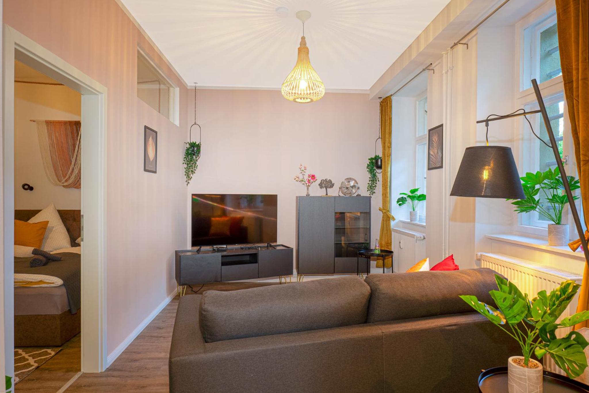 Blue Chili 32 - Stadtwohnung für 3 modern zentral Karlshorst Wlan