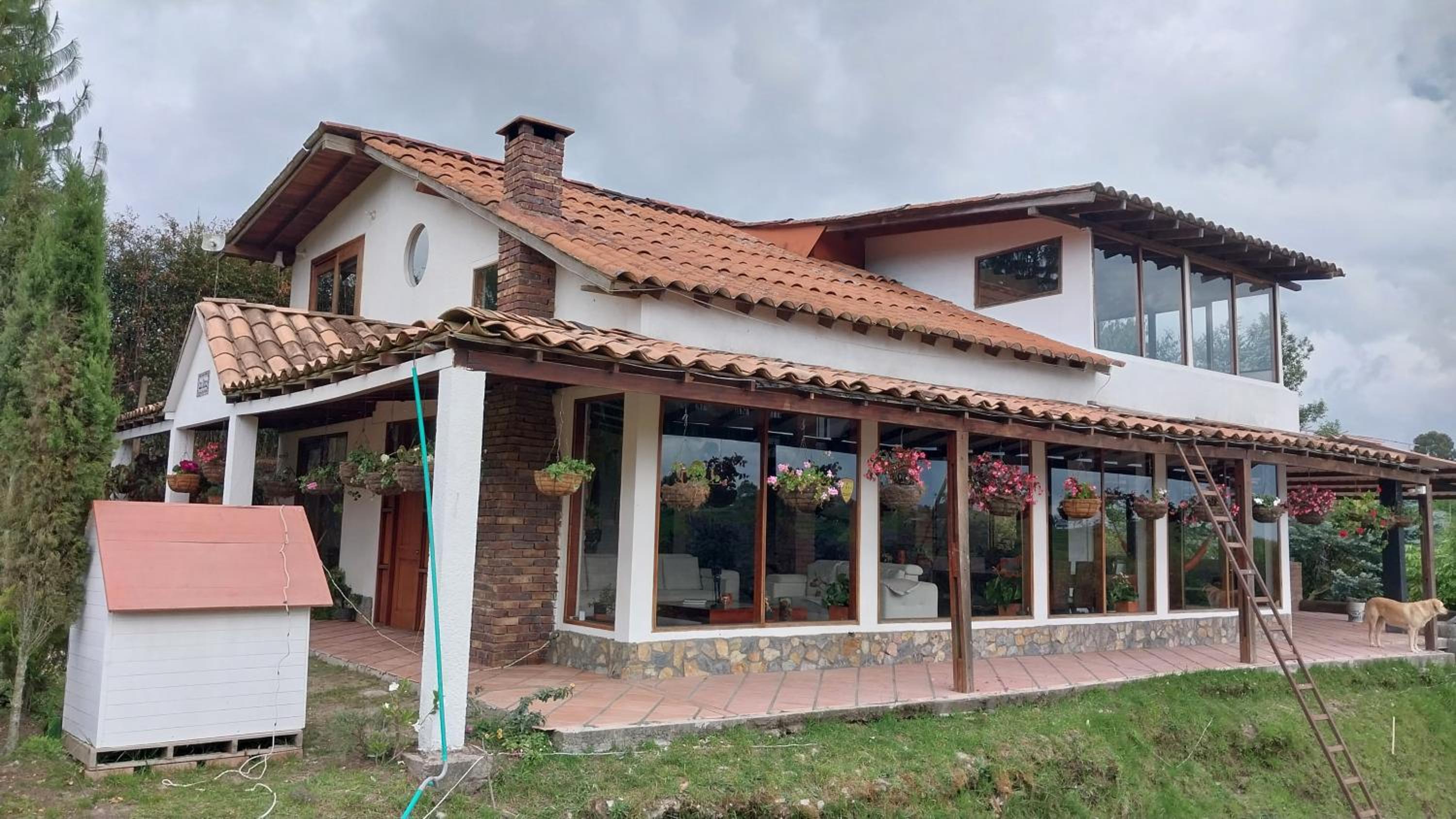 Villa campestre casa blanca