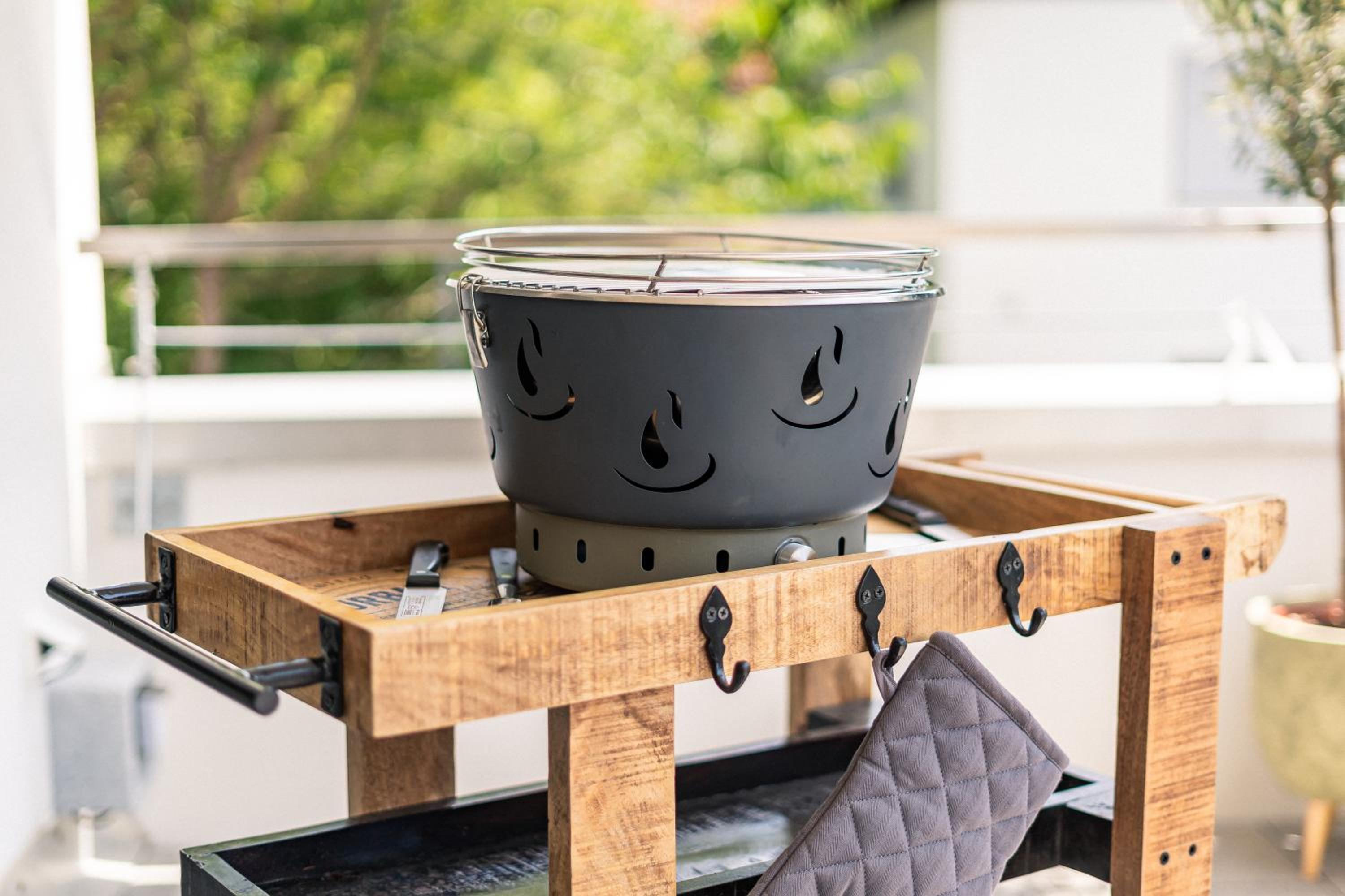 Alpdeluxe Smart Home - Balkon-Wanne-Tiefgarage-BBQ