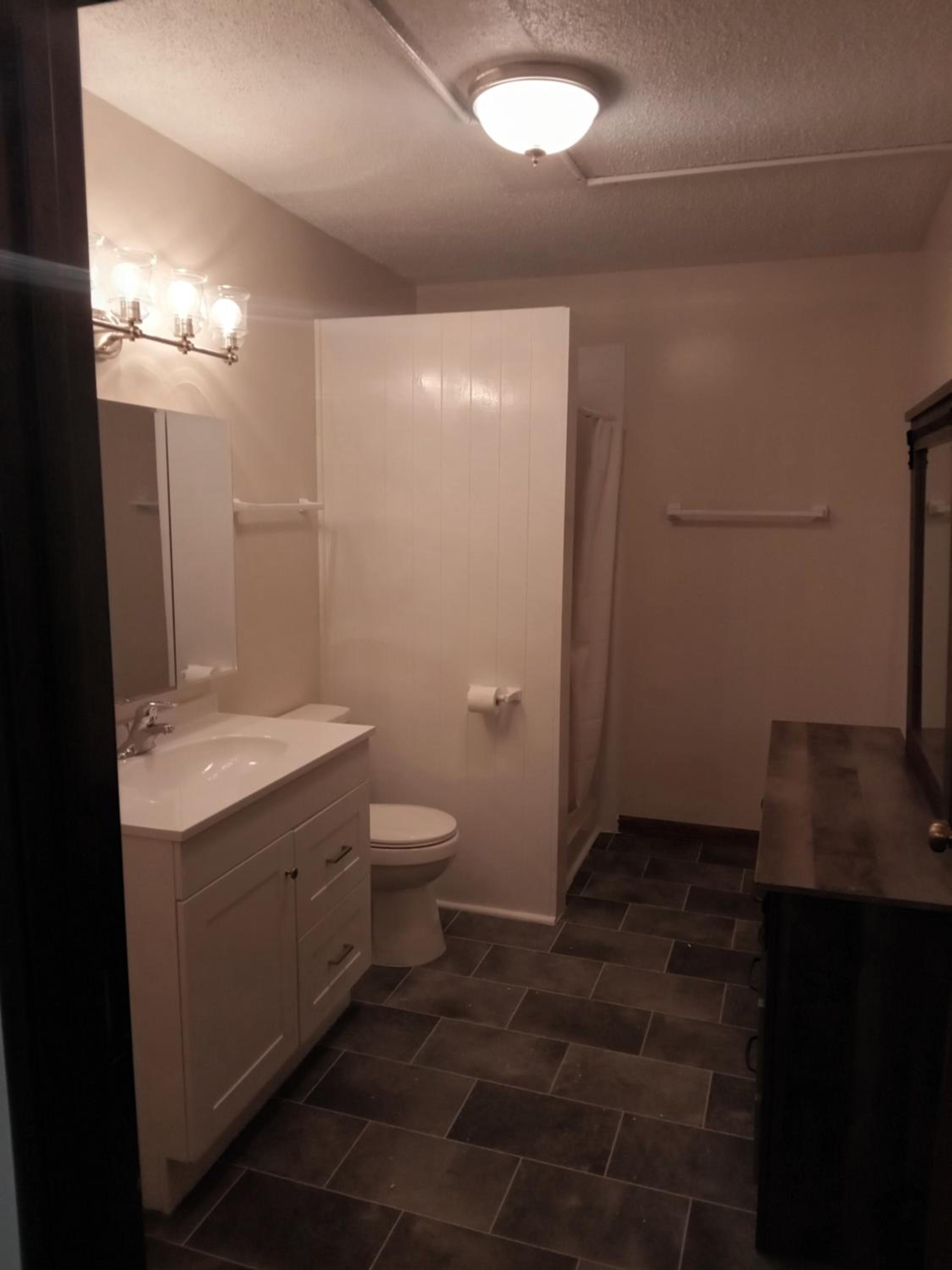 E. Michigan Walk Up Furnished 2 Bedroom APT view 2