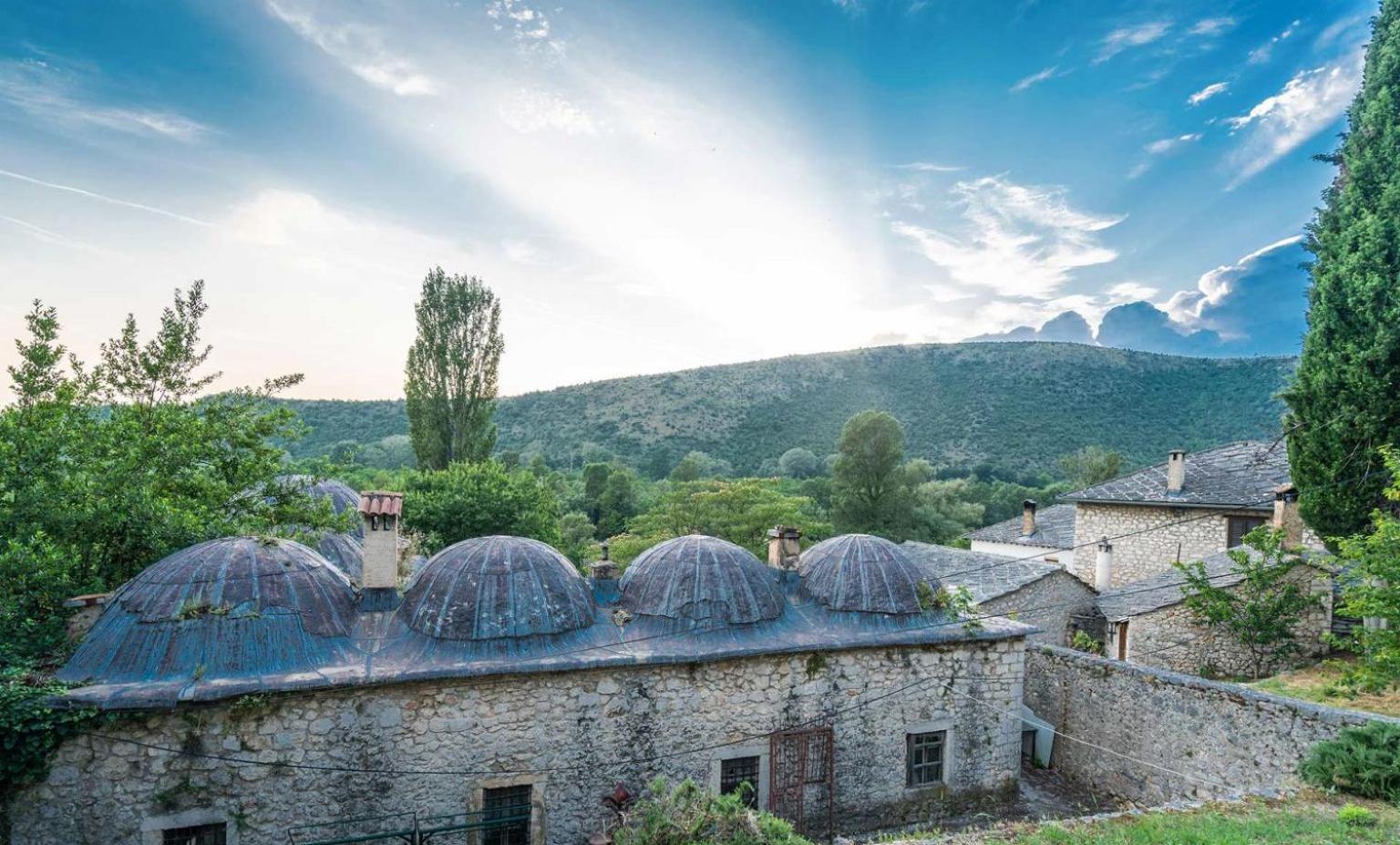 Villa Historic Pocitelj with pool and incredible views on the river and landmarks