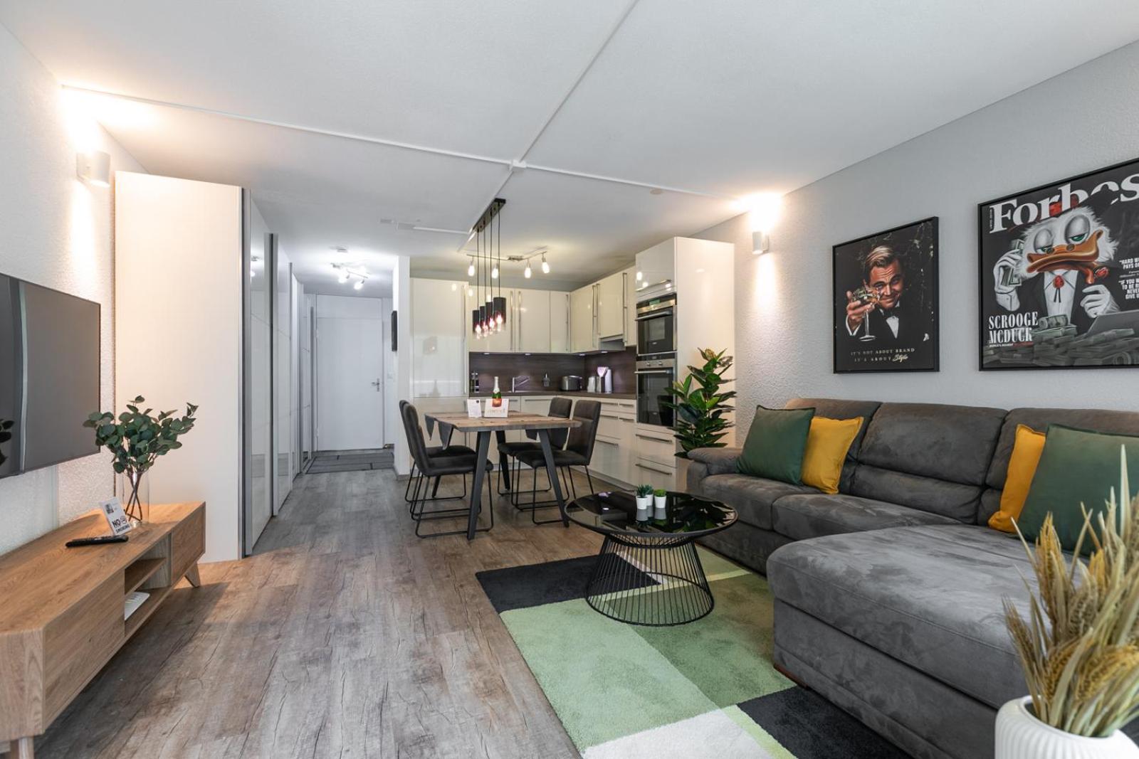 Spirit Apartments - Balkon - Bergsicht