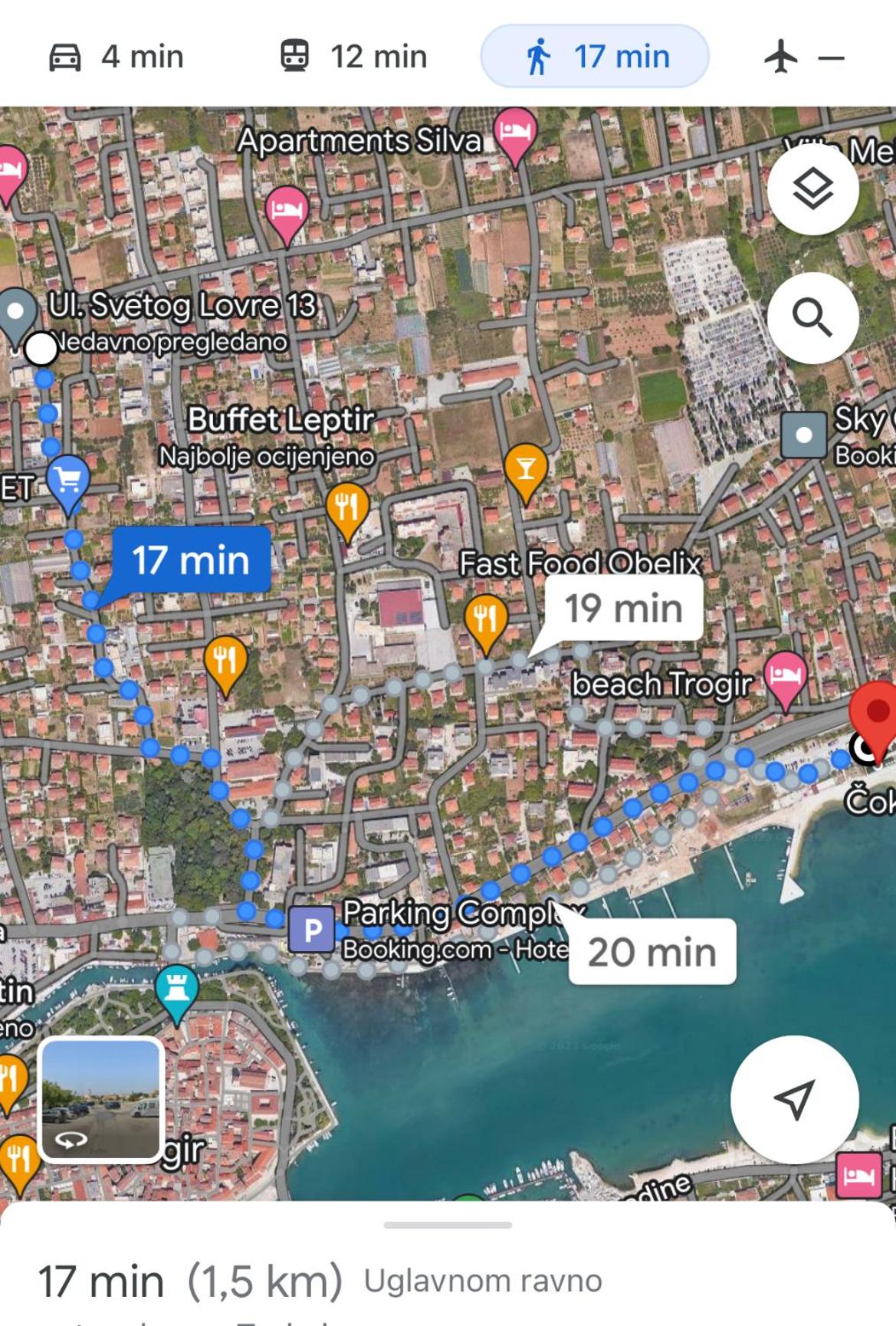 Apartmani Laštro