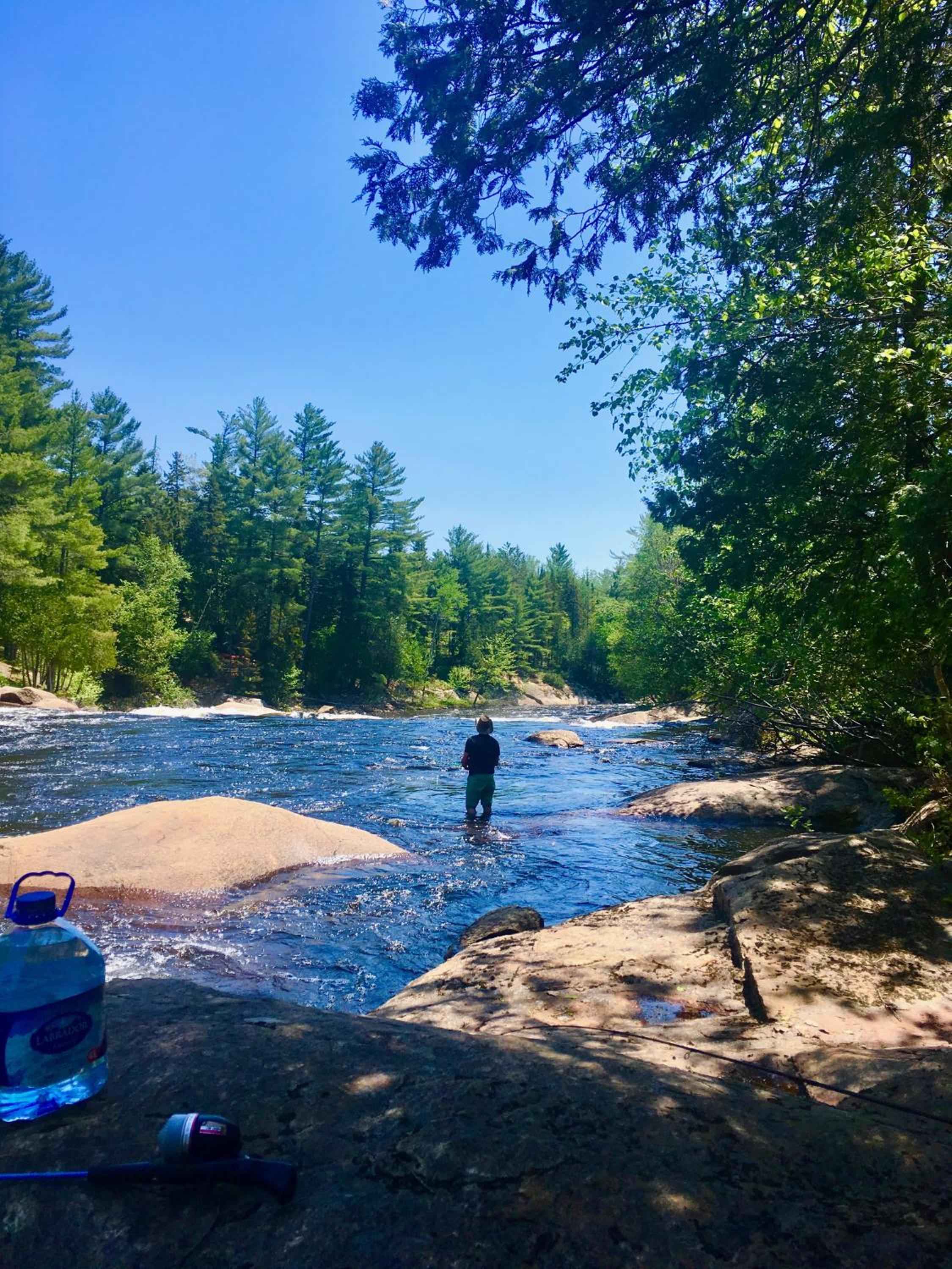 Chalet en bois rond Mauricie