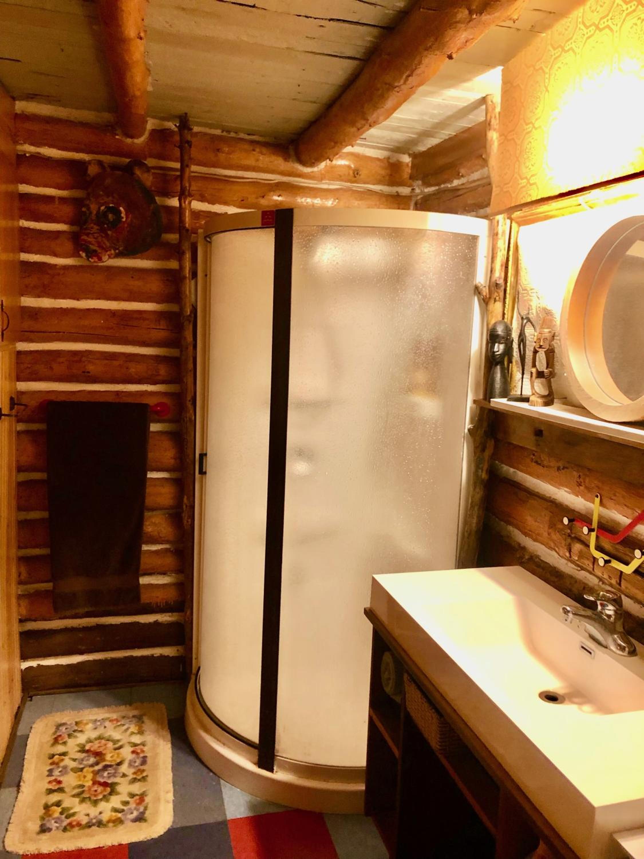Chalet en bois rond Mauricie