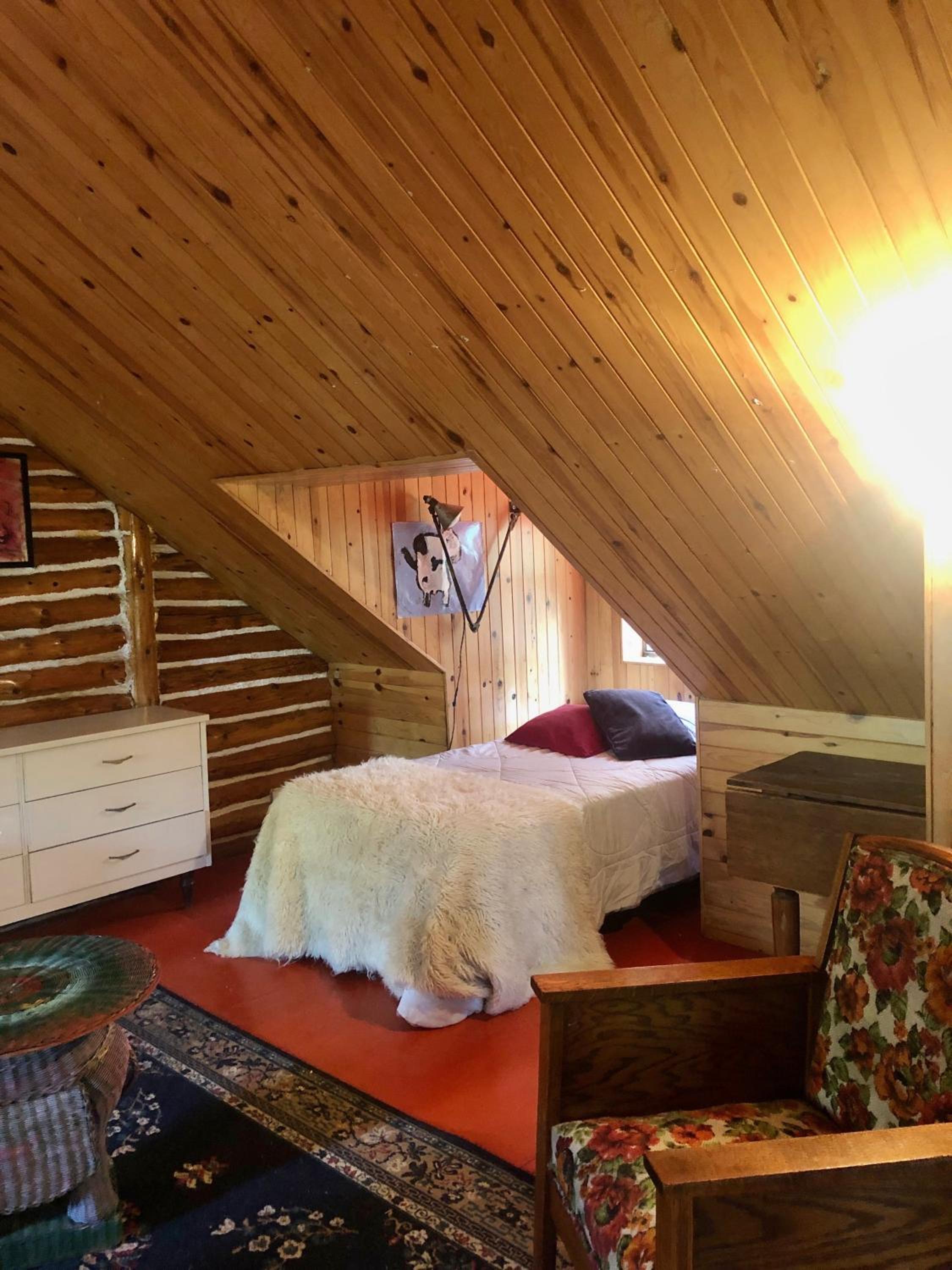 Chalet en bois rond Mauricie