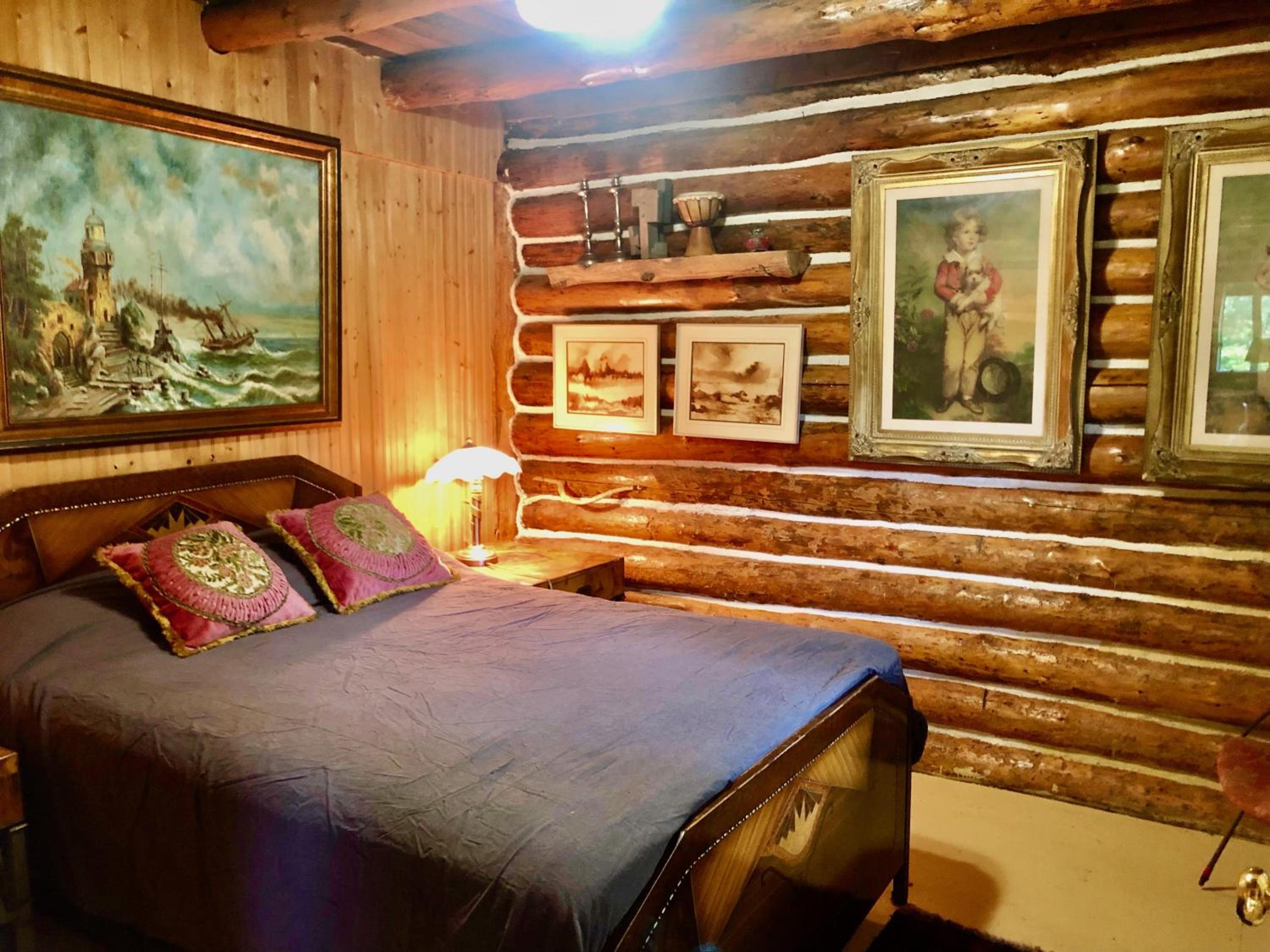 Chalet en bois rond Mauricie