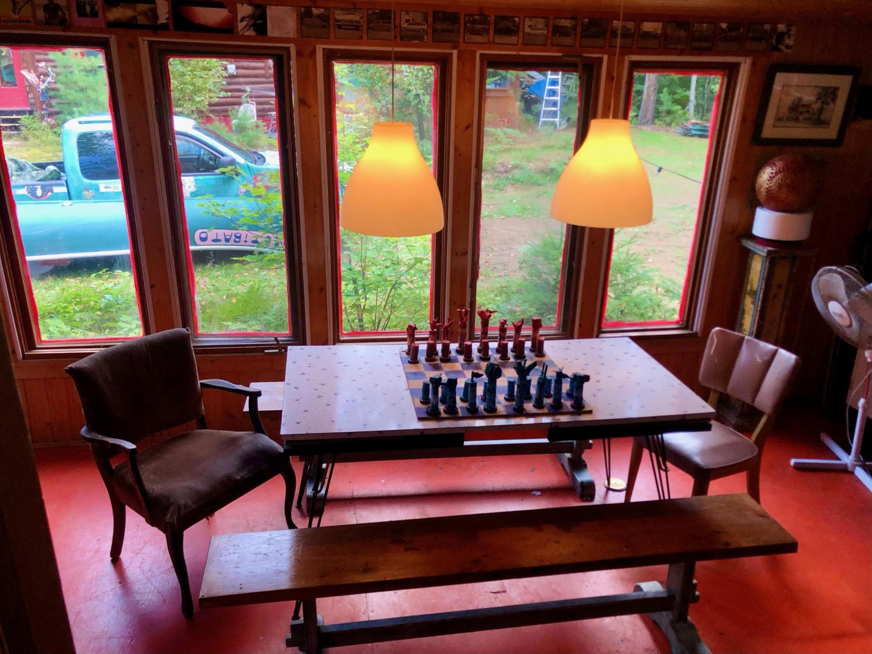 Chalet en bois rond Mauricie