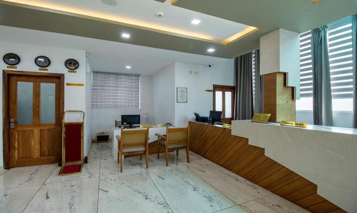 hotel reception