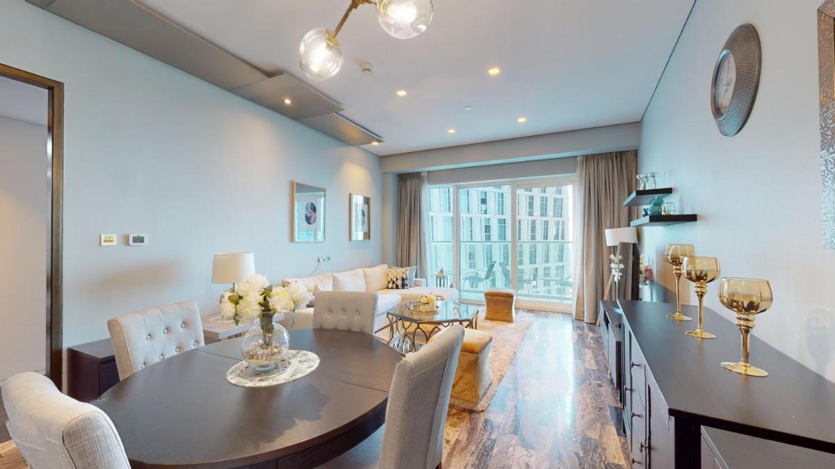DH58 - High end 1BR, Palm views in Damac Heights tower