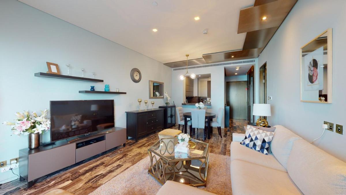 DH58 - High end 1BR, Palm views in Damac Heights tower