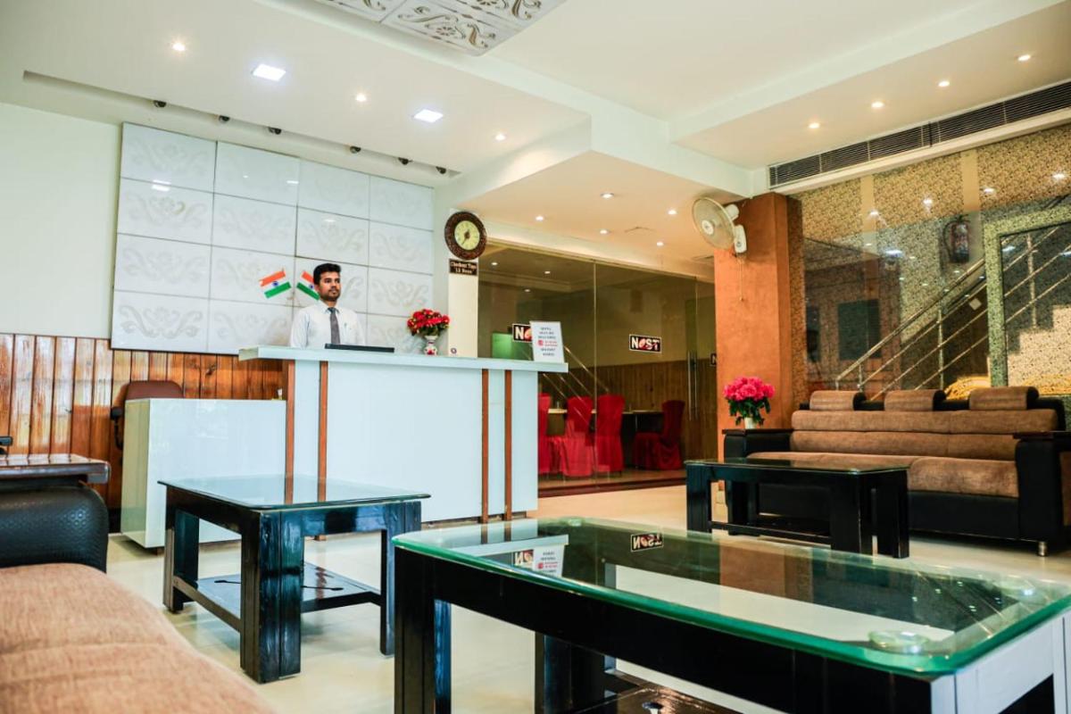 hotel reception