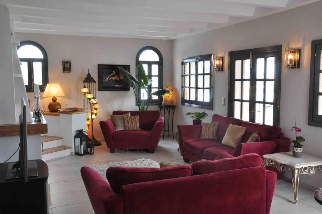 Villa with HEATED Pool and Amazing Mountain and Sea Views No Young Groups Allowed view 5