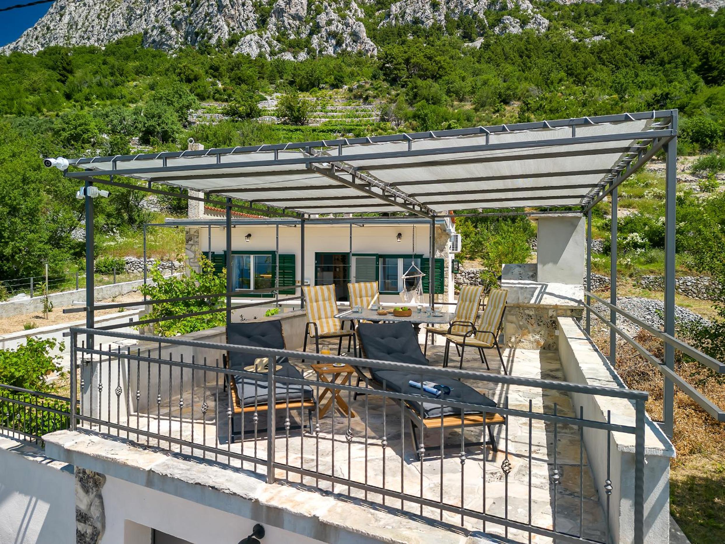 Cottage Baskovic in nature park view 4