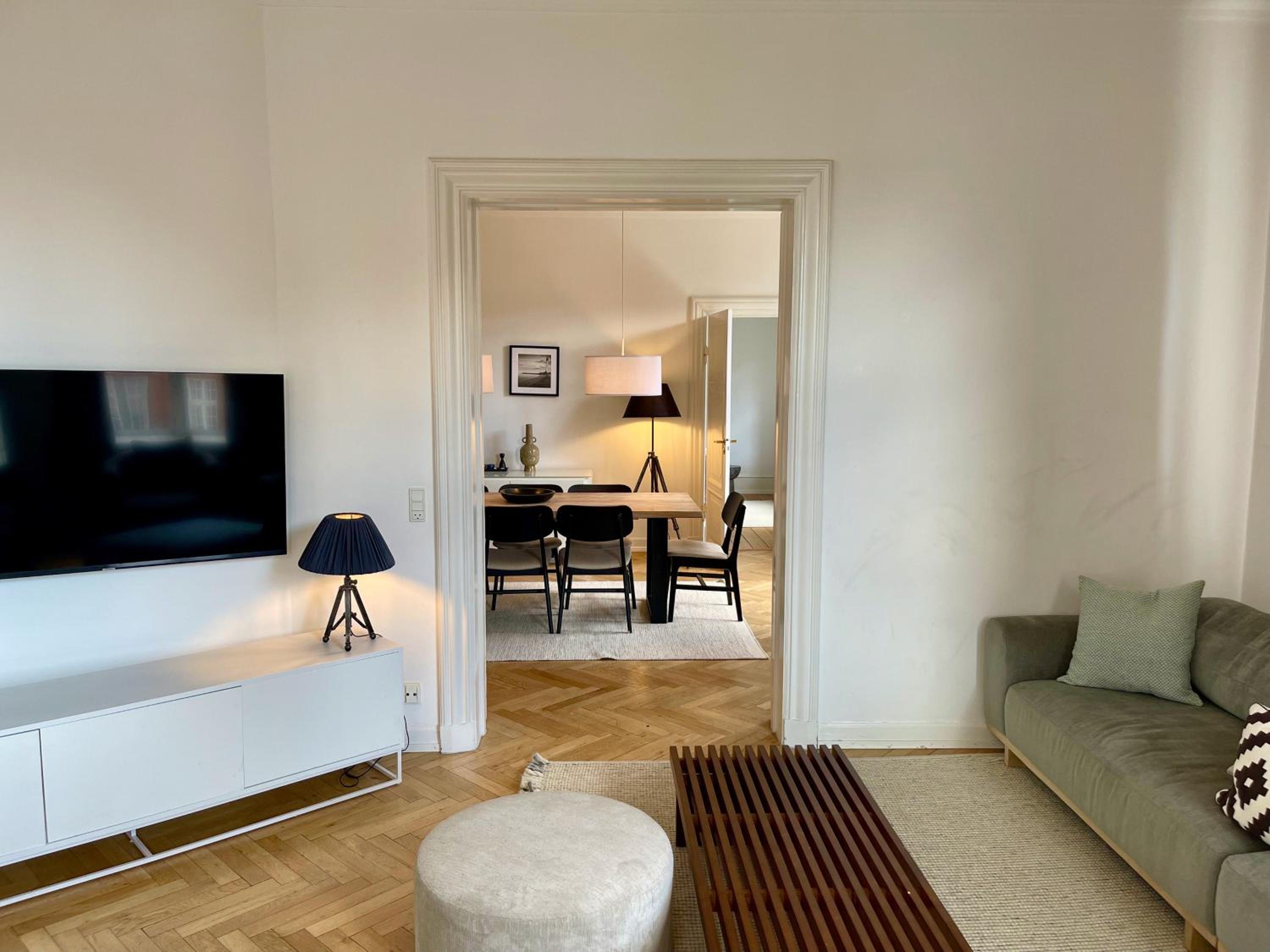 Large Flats in Central Copenhagen by Tivoli Gardens
