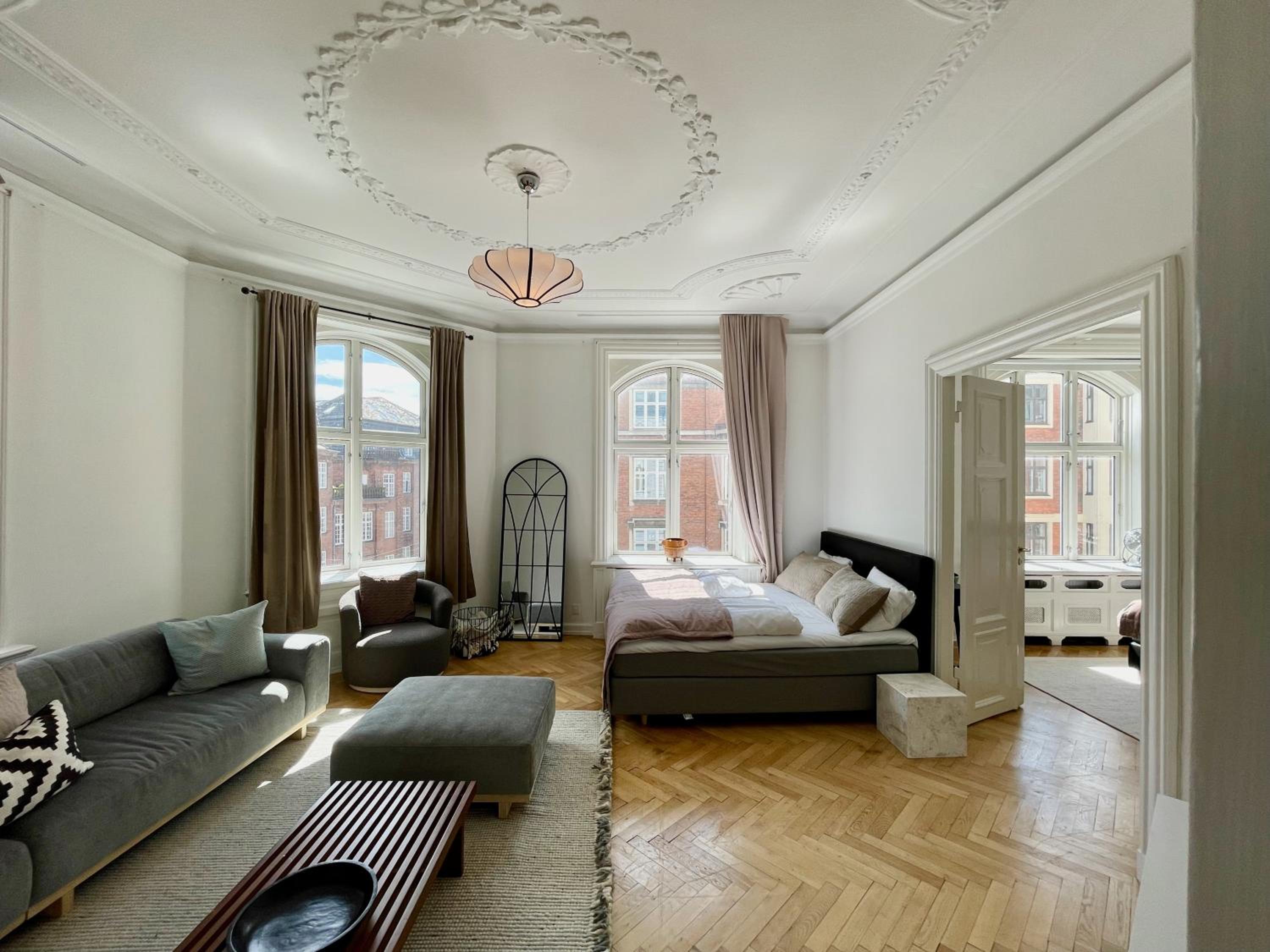 Large Flats in Central Copenhagen by Tivoli Gardens