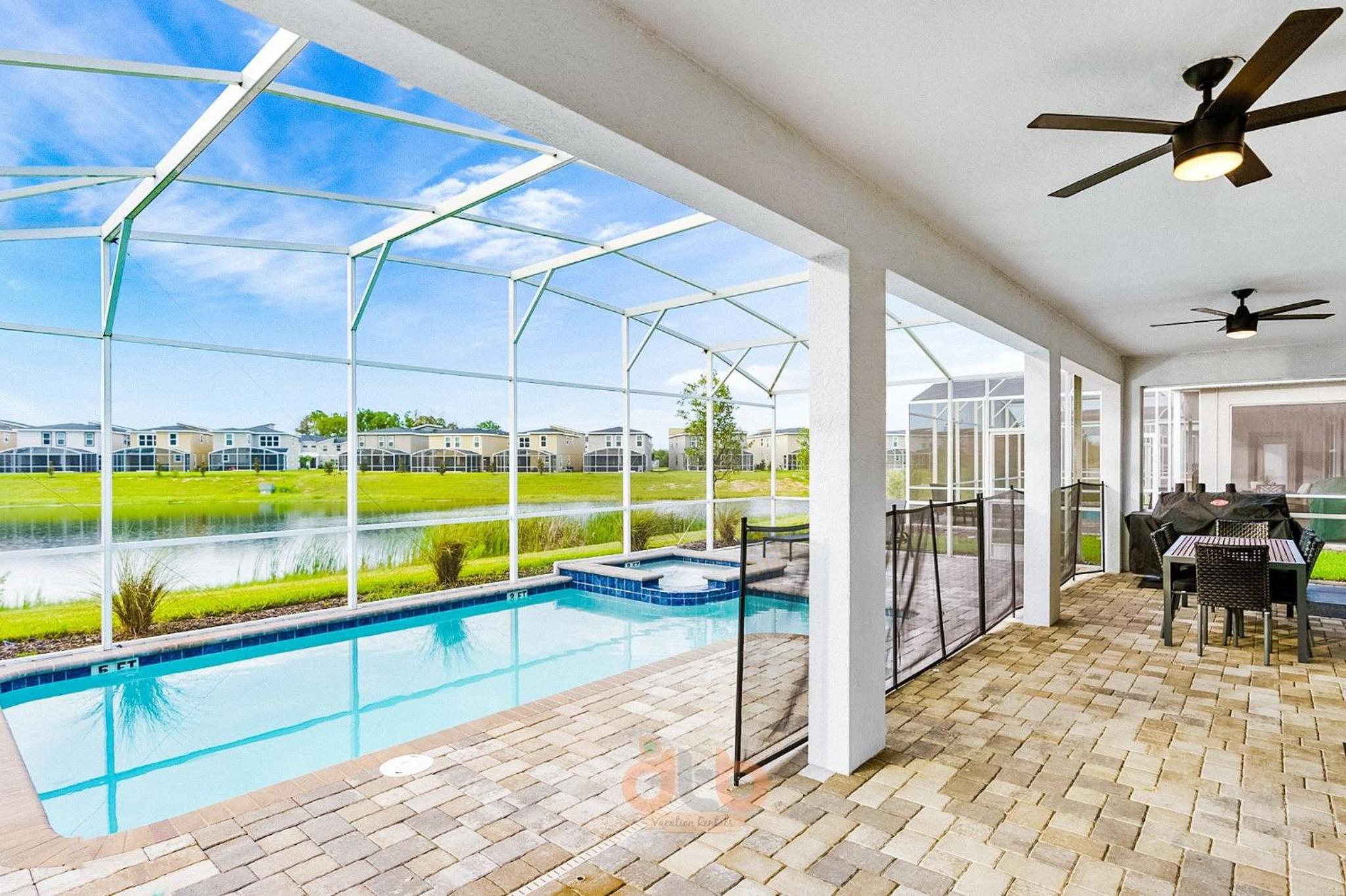 Luxury Lake View Themed Home w/Cinema near Disney view 4