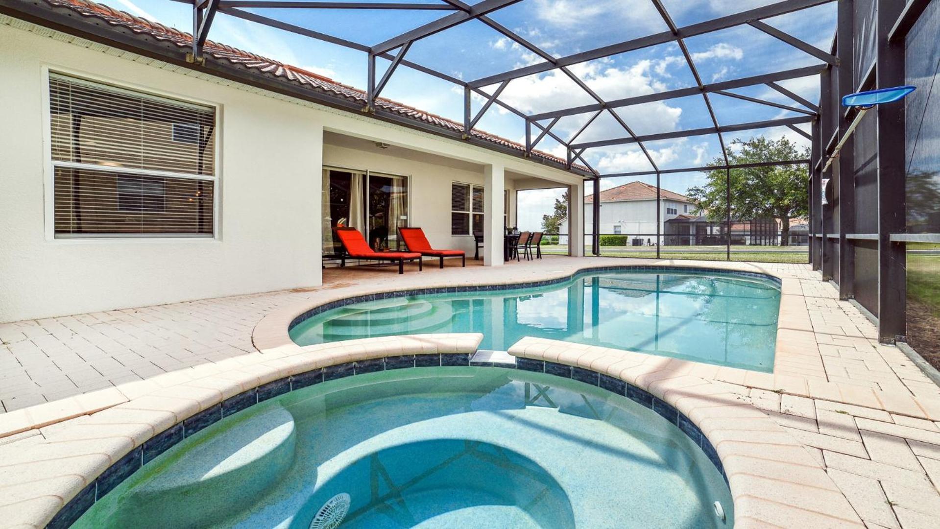 Home With Pool-SPA Game Room 2621