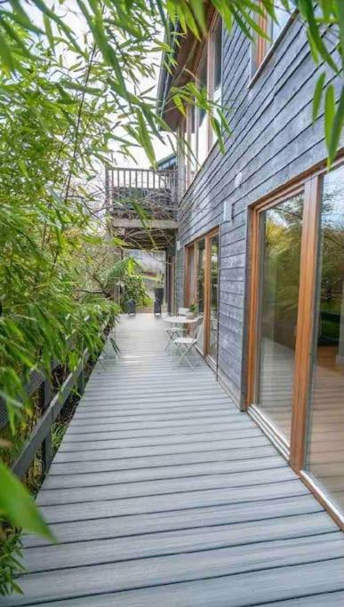 Beautiful garden apartment with private patio and garden view
