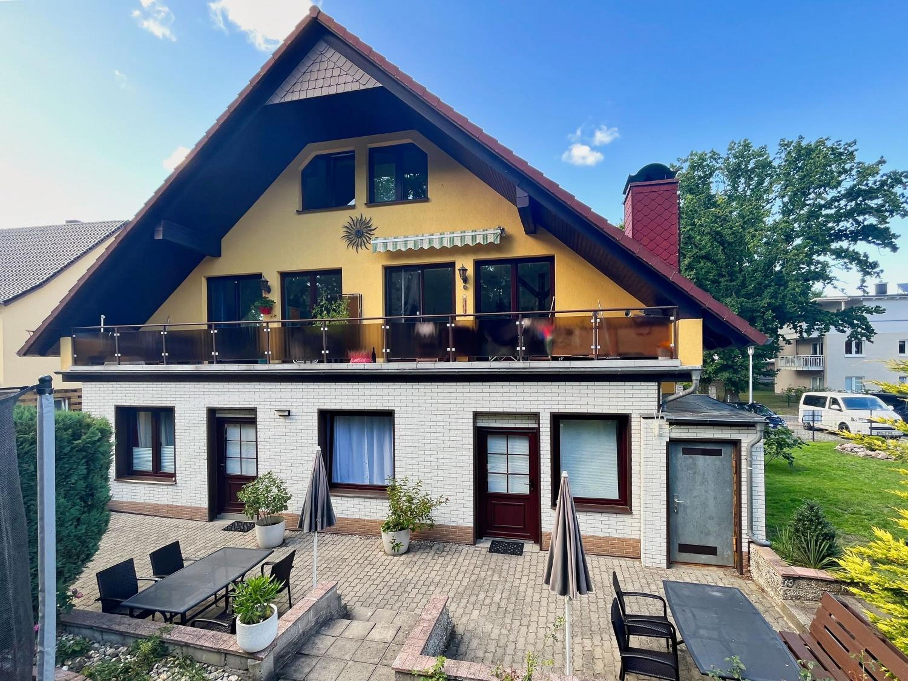 Ferienhus Baabe FeWo 02 Terrasse, gratis Nutzung vom AHOI Erlebnisbad und Sauna in Sellin