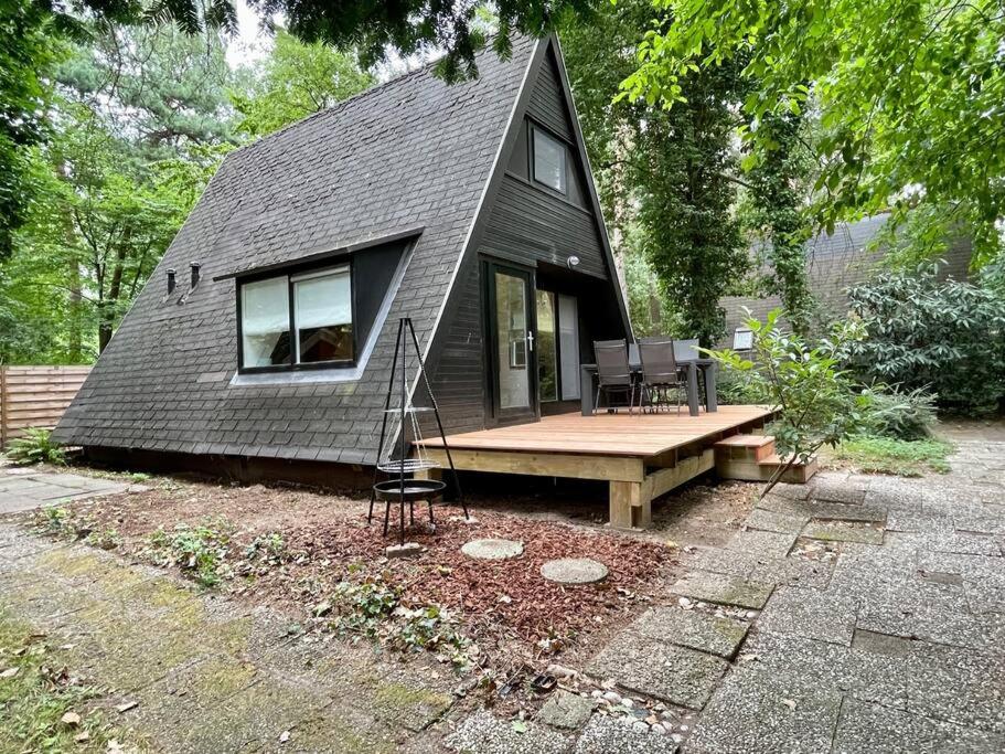 Gezellige Caban in de natuur