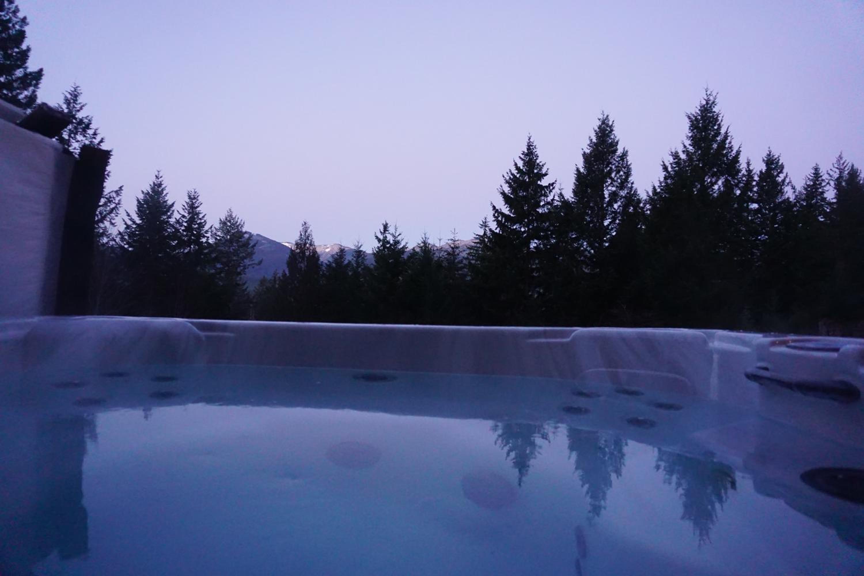 Mountain View Cabin, Hot Tub at White Pass Resort, Mt Rainier view 5