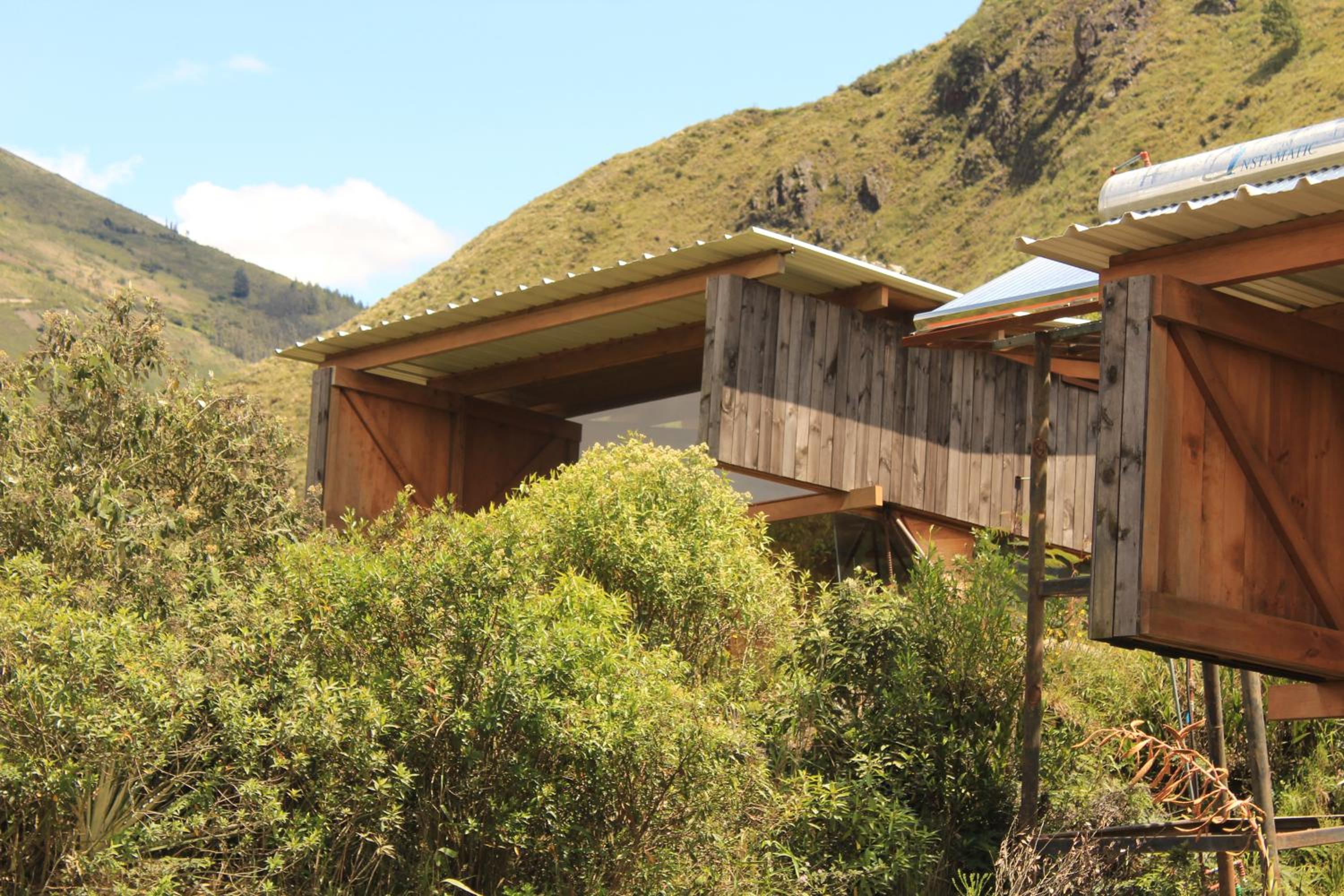 Volcán Tungurahua y arquitectura - Energía Renovable