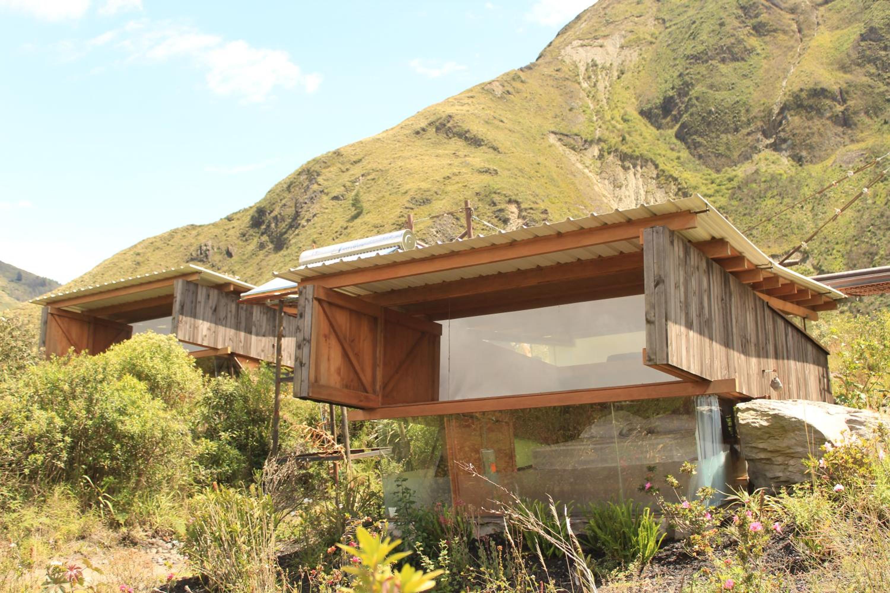 Volcán Tungurahua y arquitectura - Energía Renovable