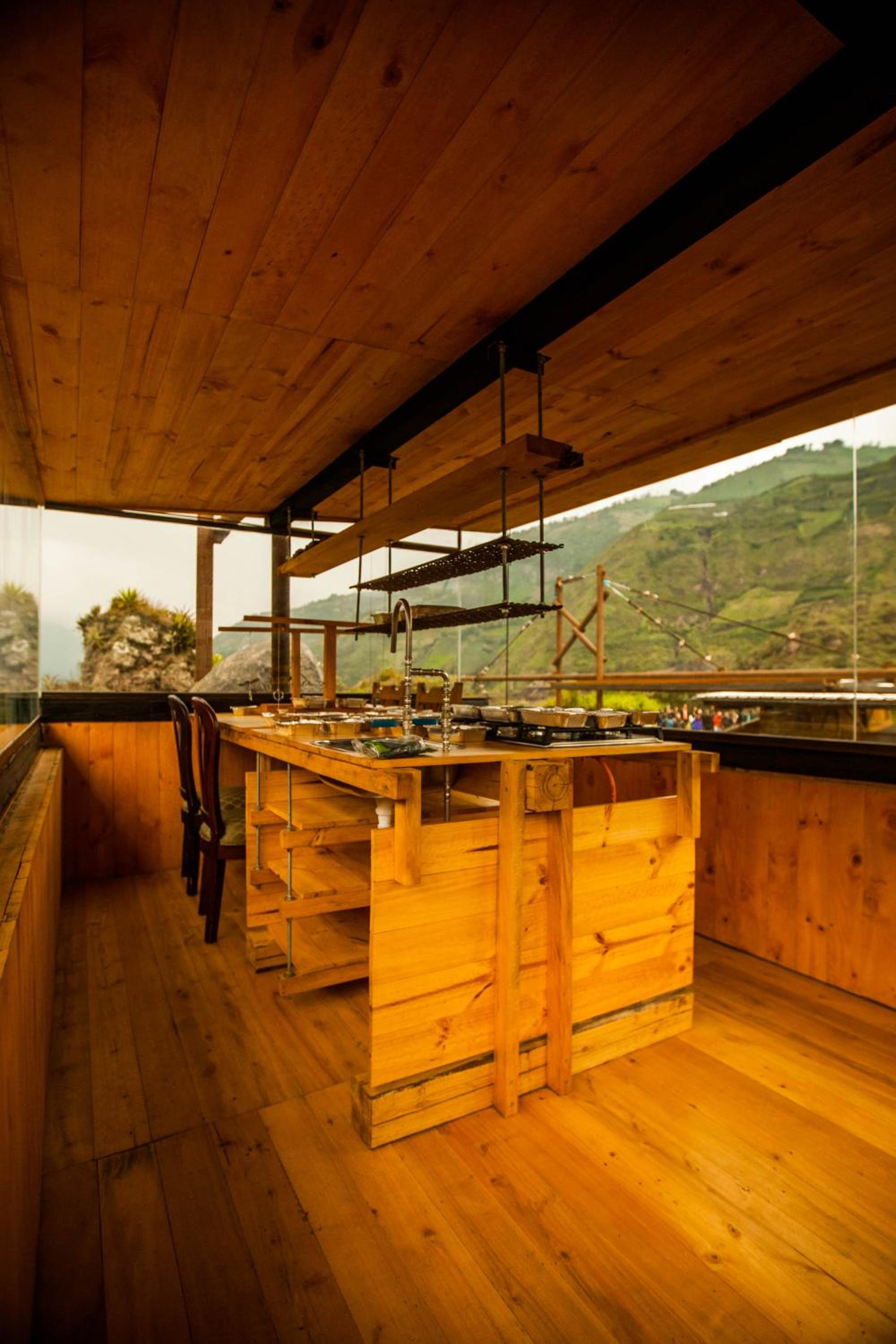 Volcán Tungurahua y arquitectura - Energía Renovable