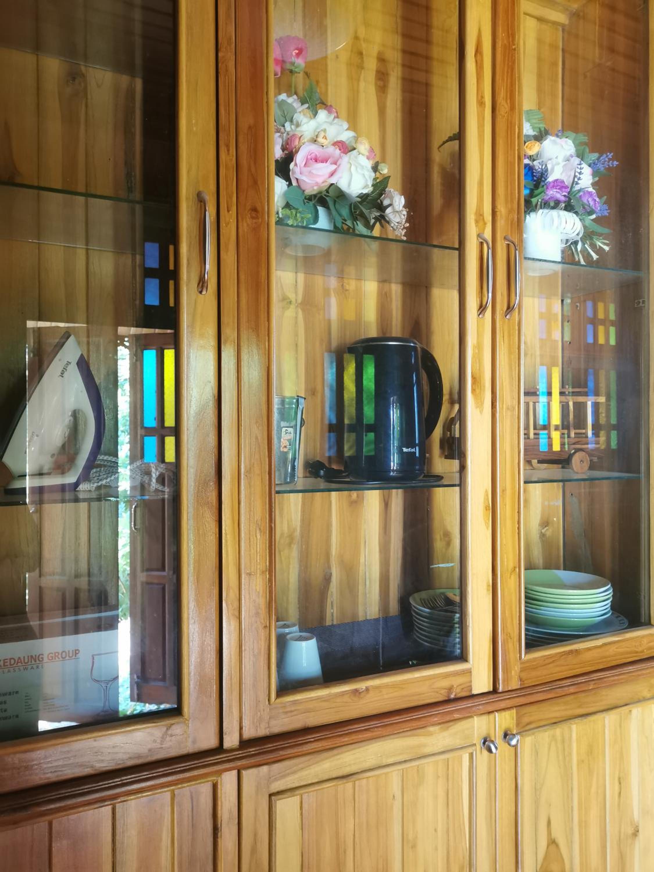 Thai traditional wooden house view 5