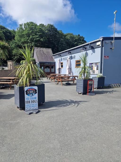 Cosy Hideaway Lodge in Glan Gwna