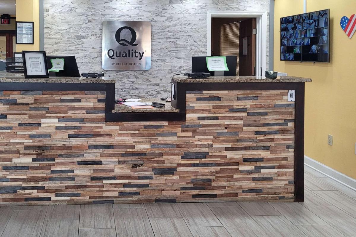 hotel reception
