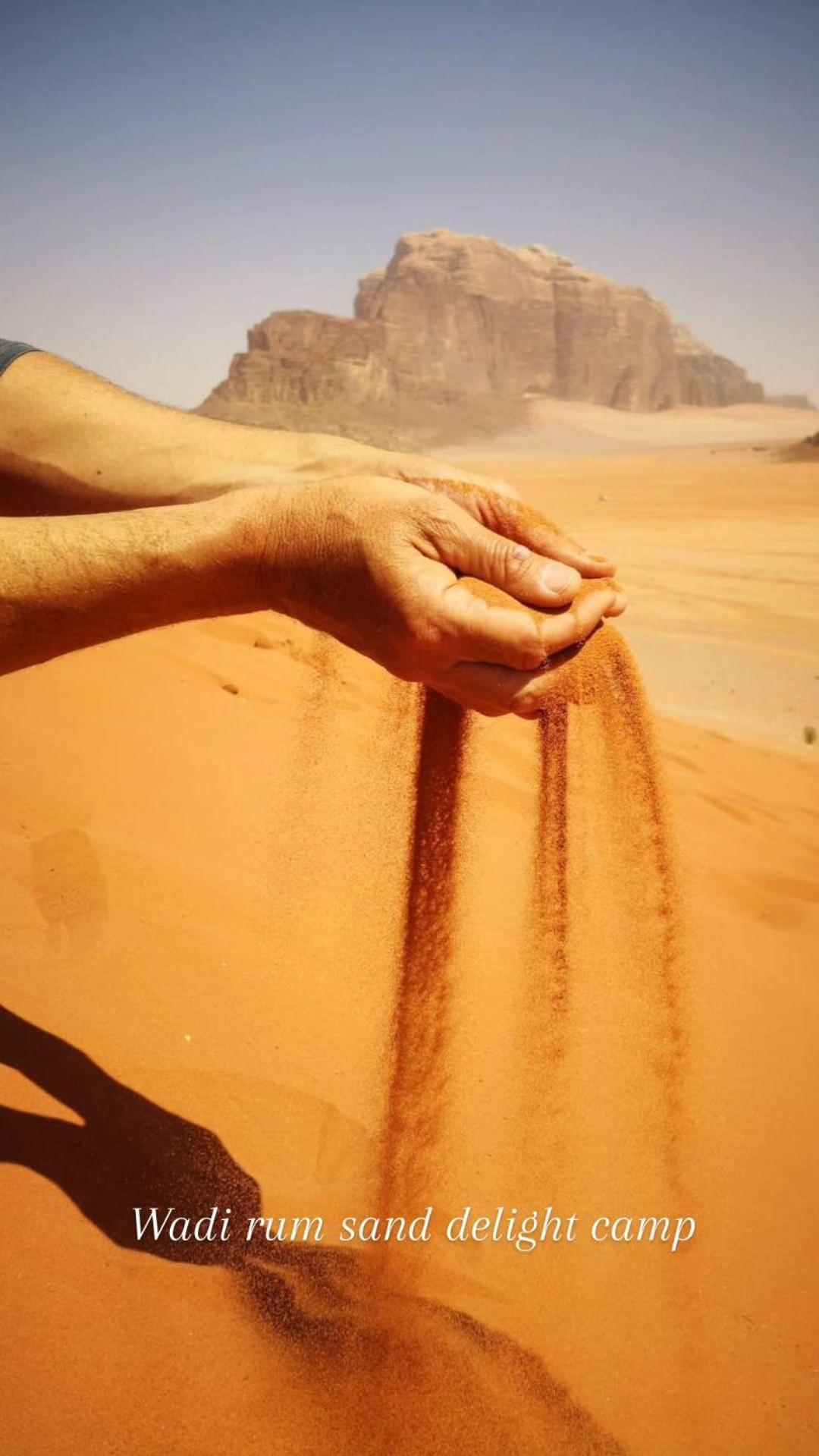 Wadi rum sand Delight camp