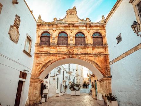 The doors, Apulia, Ostuni view 2