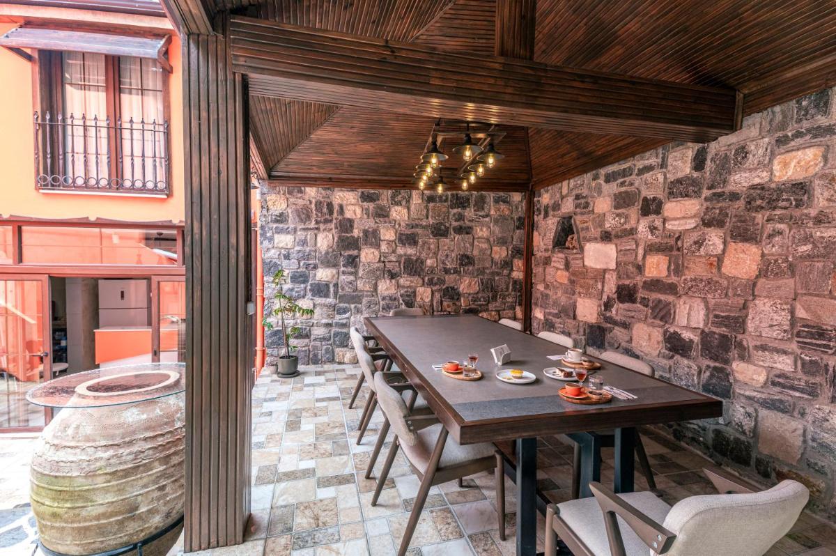 outdoor BBQ area