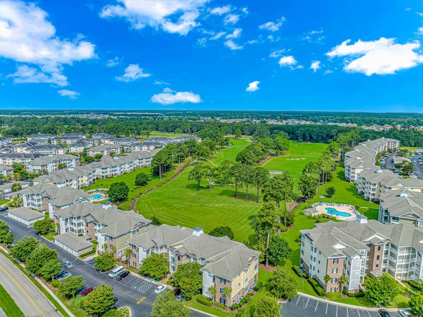 Top Floor 3 Bedroom Condo- Incredible Views of The Golf Course! Magnolia Pointe 301 view 4