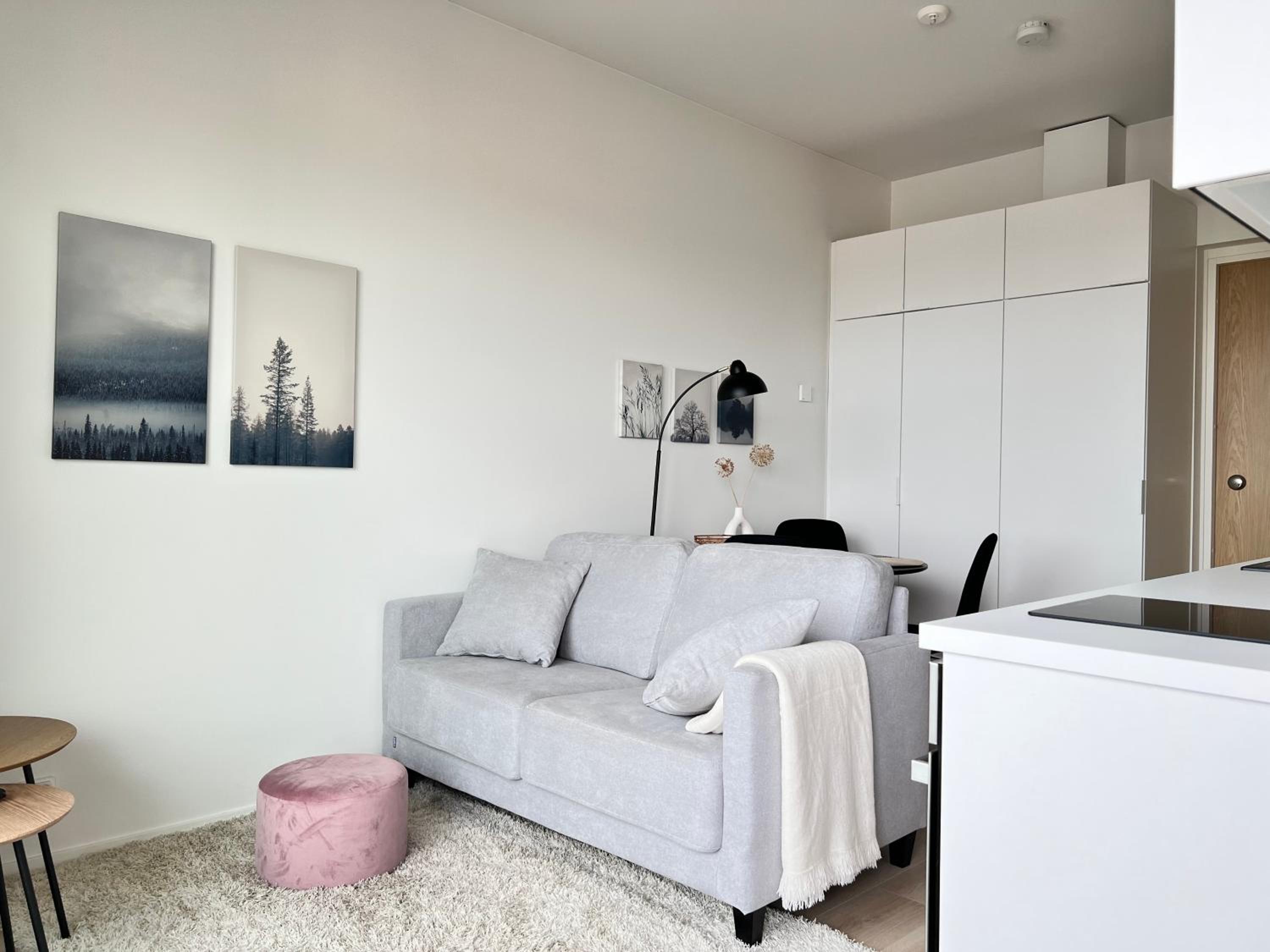 Modern Penthouse Studio with Private Terrace