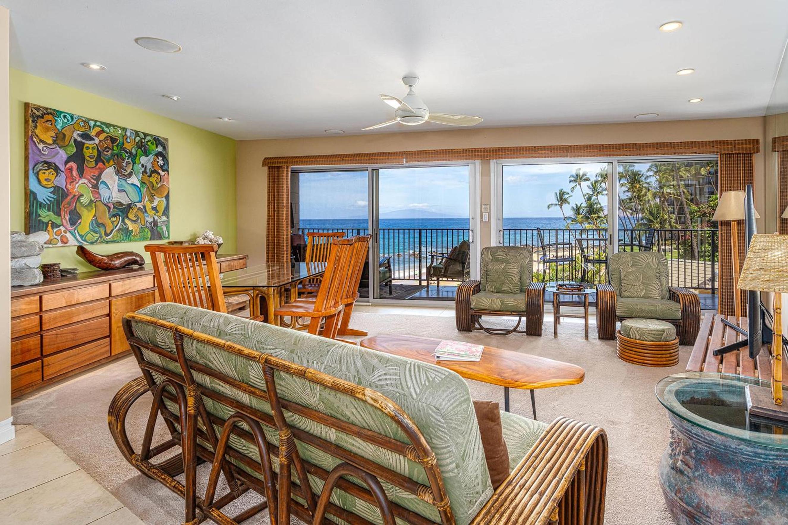 Hale Hui Kai 313, Direct Ocean Front, Split AC view 5