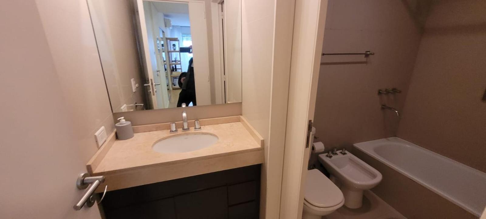 Palermo Premium, Piso alto con amplio balcon, pileta en terraza, Gym y laundry